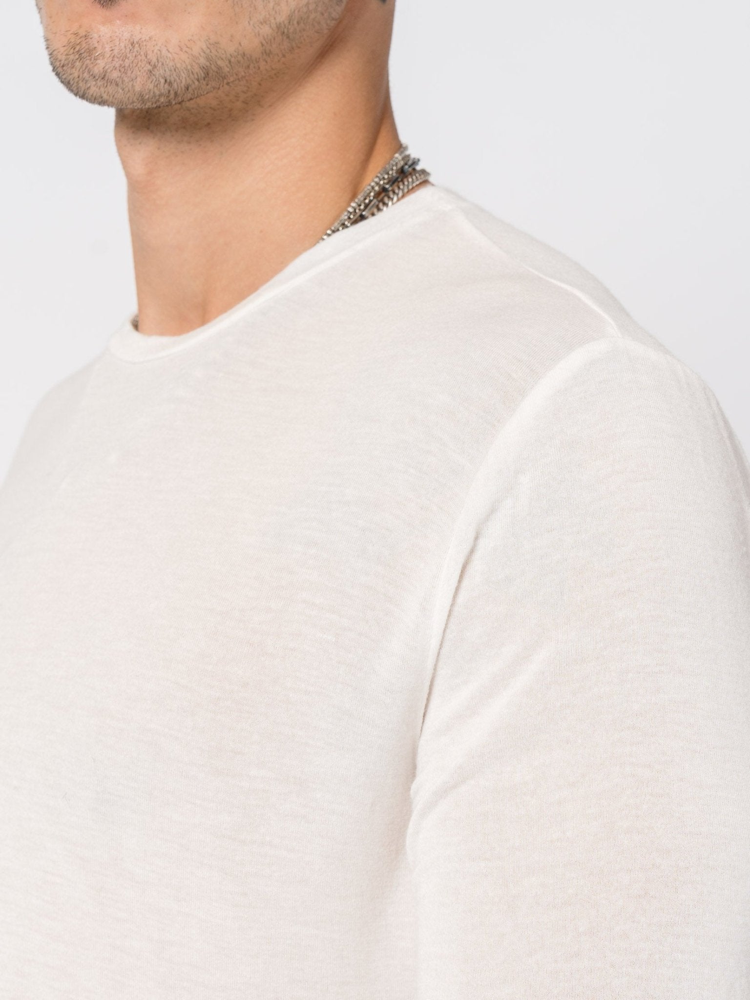 Lightweight Modal–Cashmere Short - Sleeve Tee - by MD75