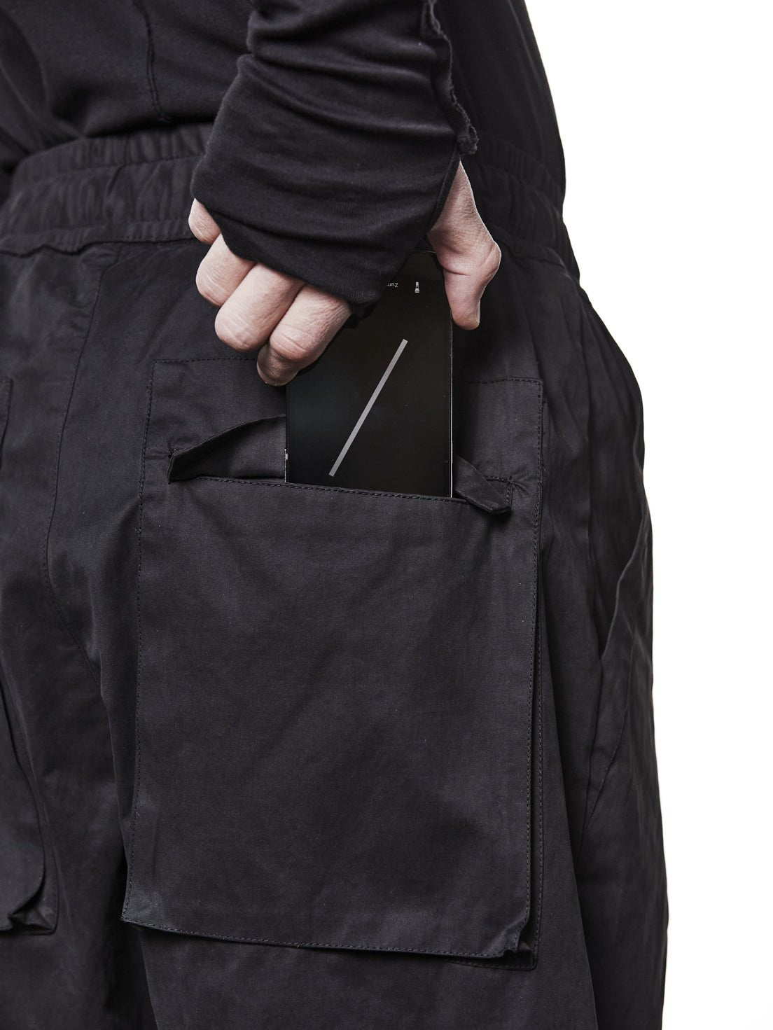 Low Crotch Cotton - Blend Trousers - by THOM KROM