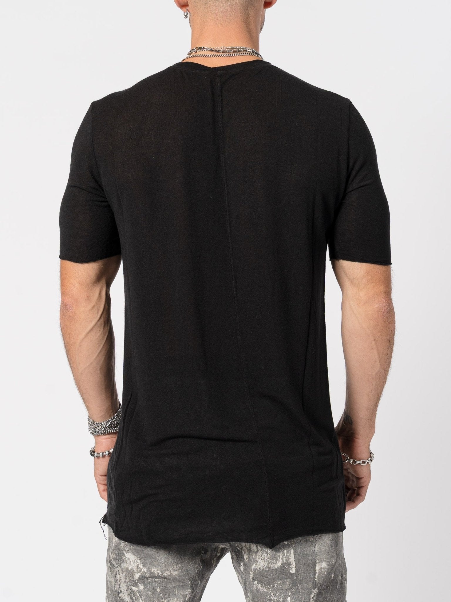 Modal Cashmere Blend Tee - by MD75