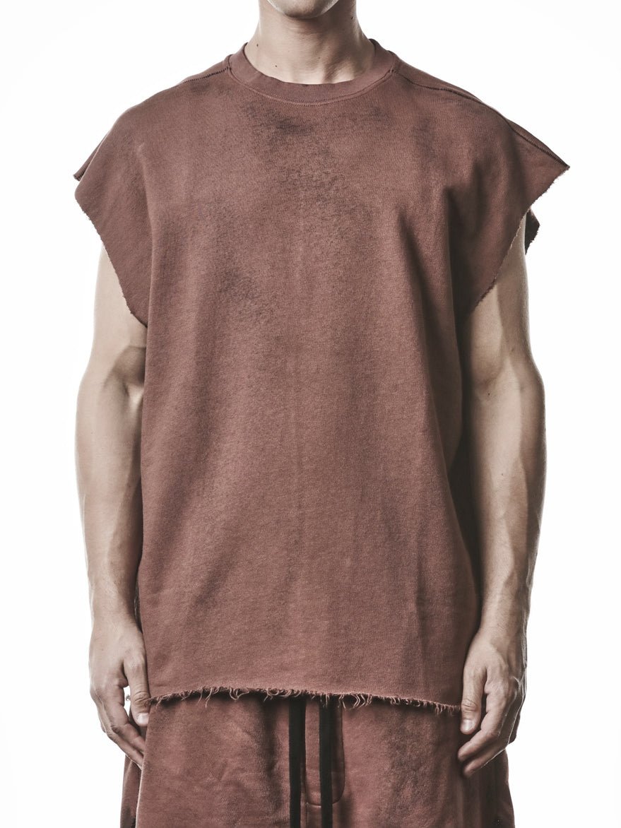Oversized Raw Sweat Top - by THOM KROM