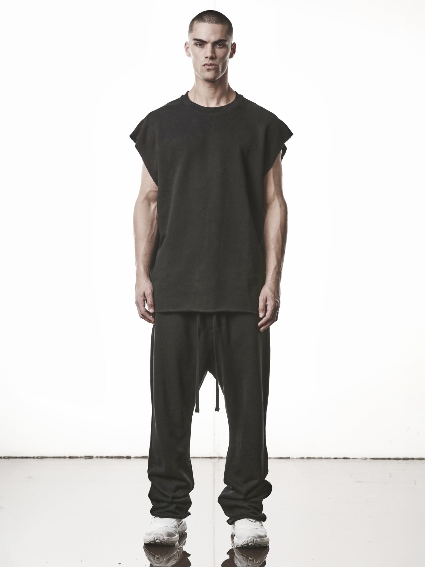 Oversized Raw Sweat Top - by THOM KROM
