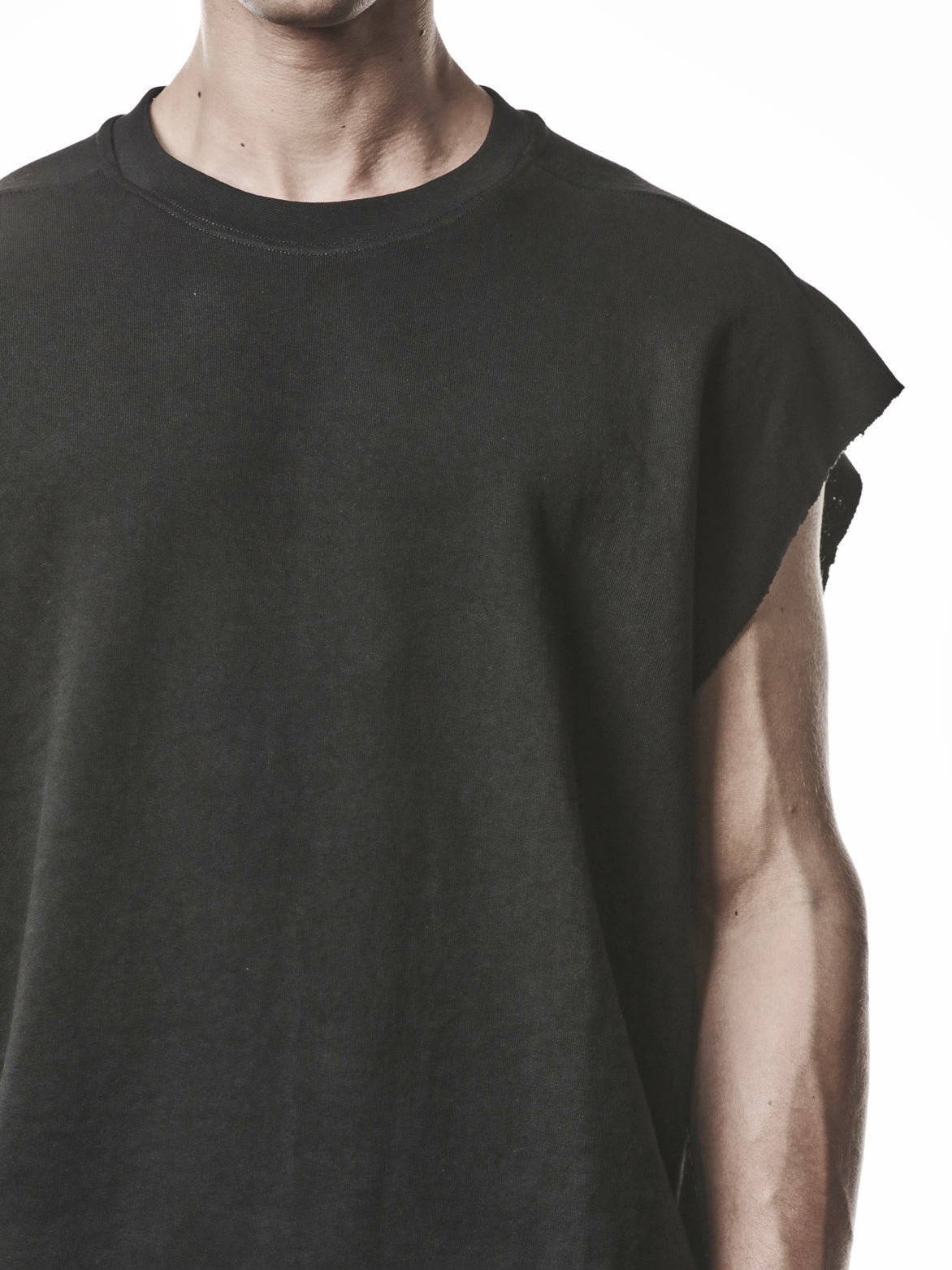 Oversized Raw Sweat Top - by THOM KROM
