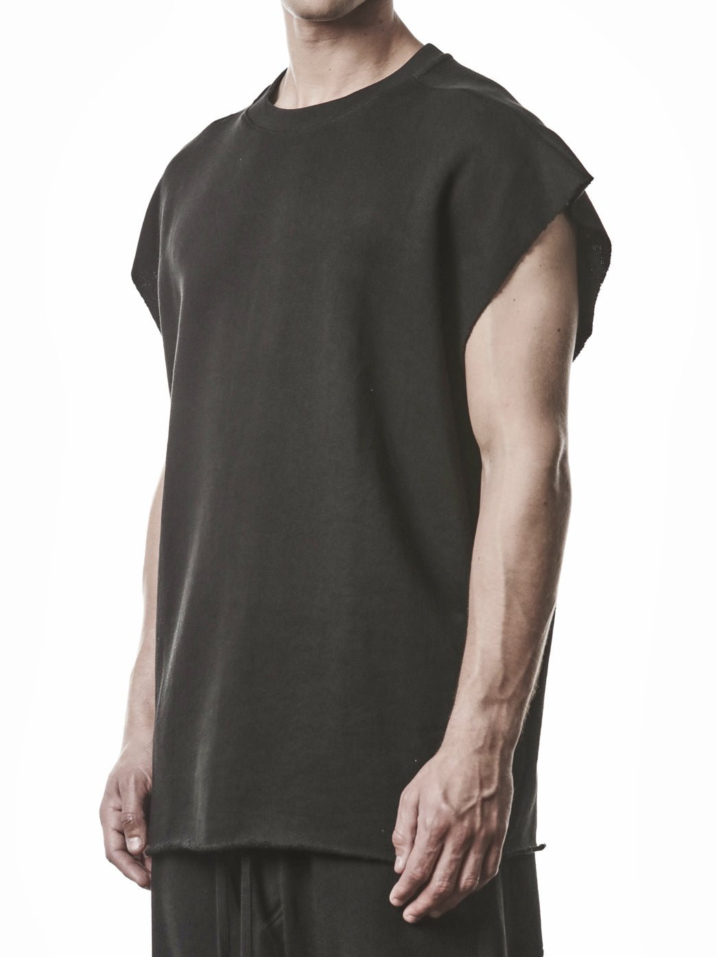 Oversized Raw Sweat Top - by THOM KROM