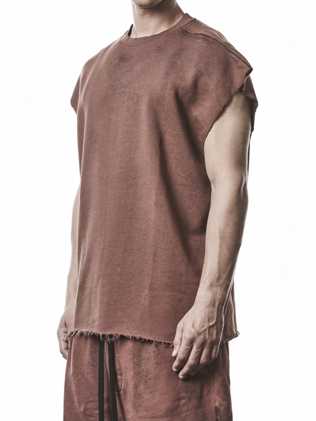 Oversized Raw Sweat Top - by THOM KROM
