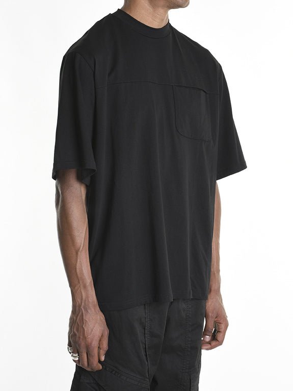 Oversized T-Shirt with Front Pocket - by LA HAINE INSIDE US