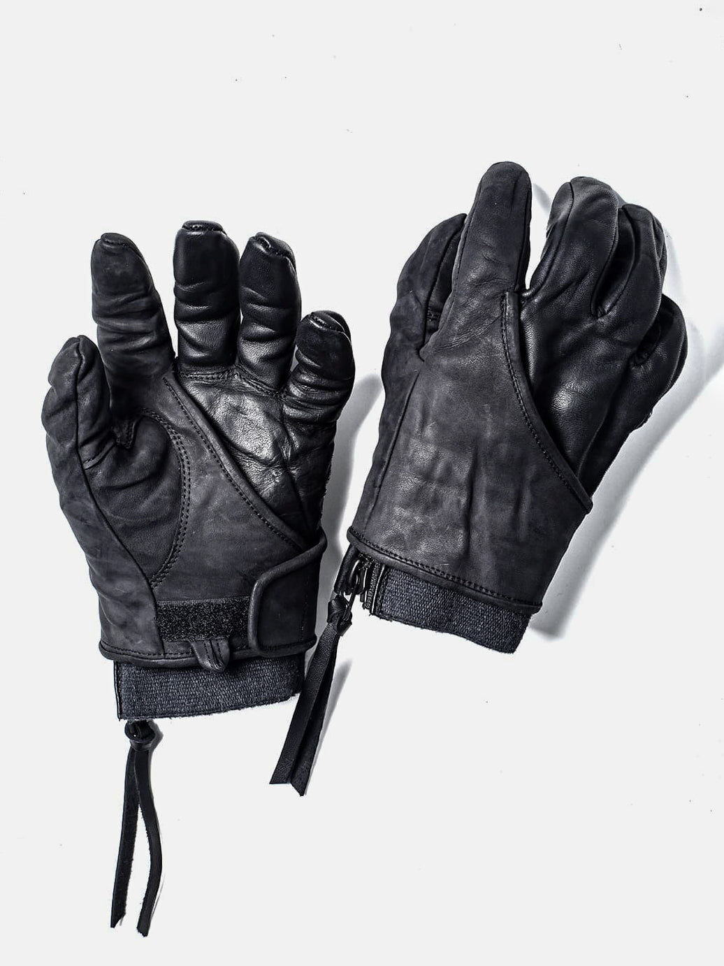 leather layred glove - INN7