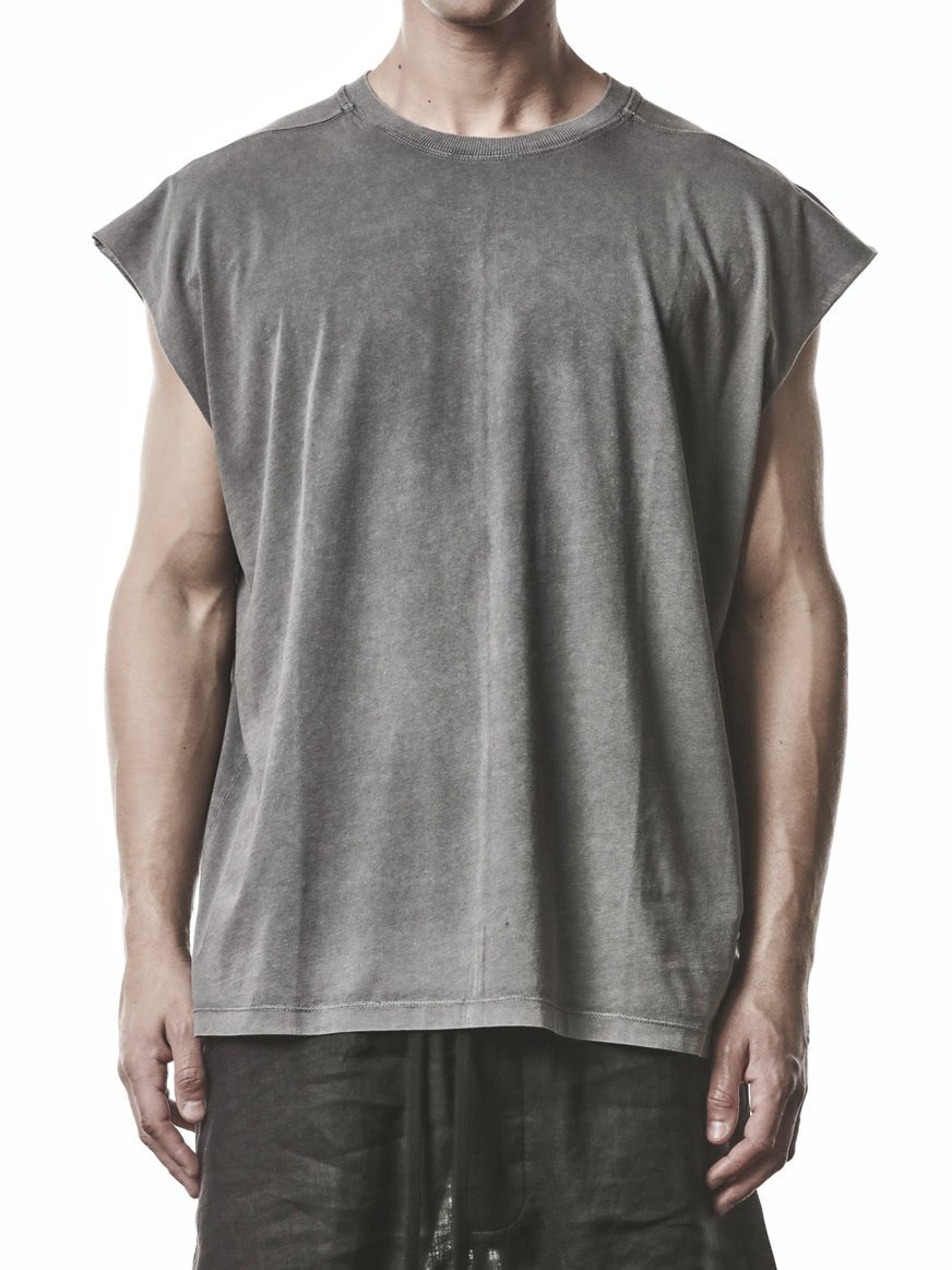 Raw Shoulder Oversized Tee - by THOM KROM