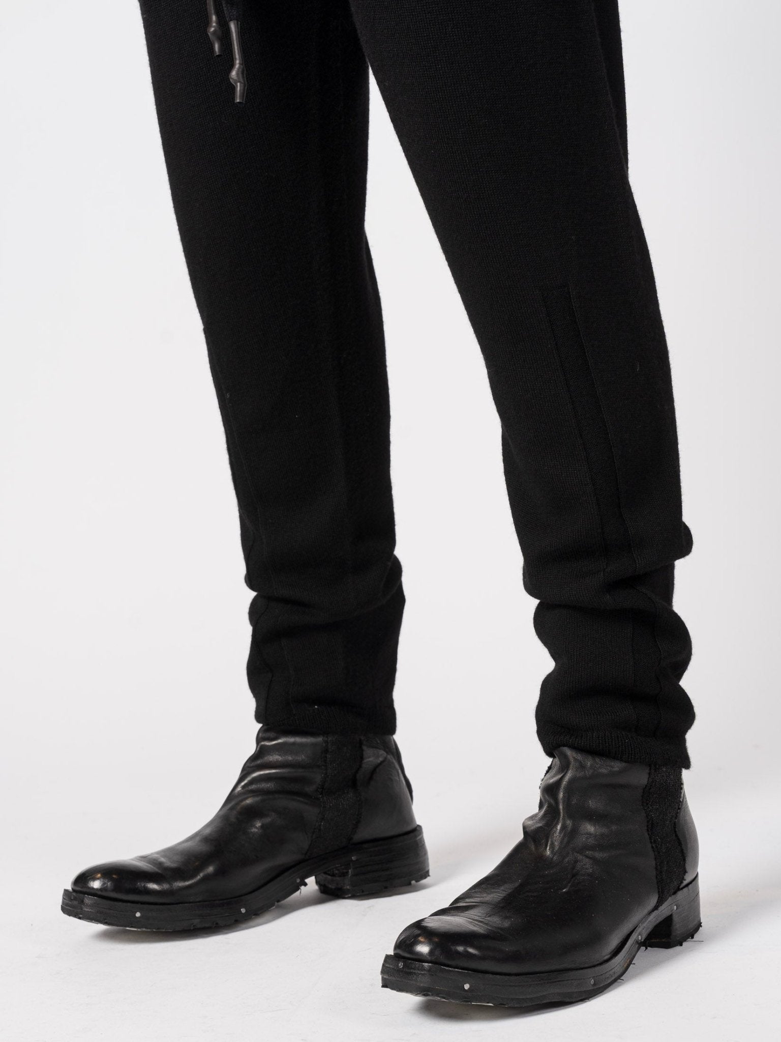 Relaxed Wool Knit Pants - by MD75