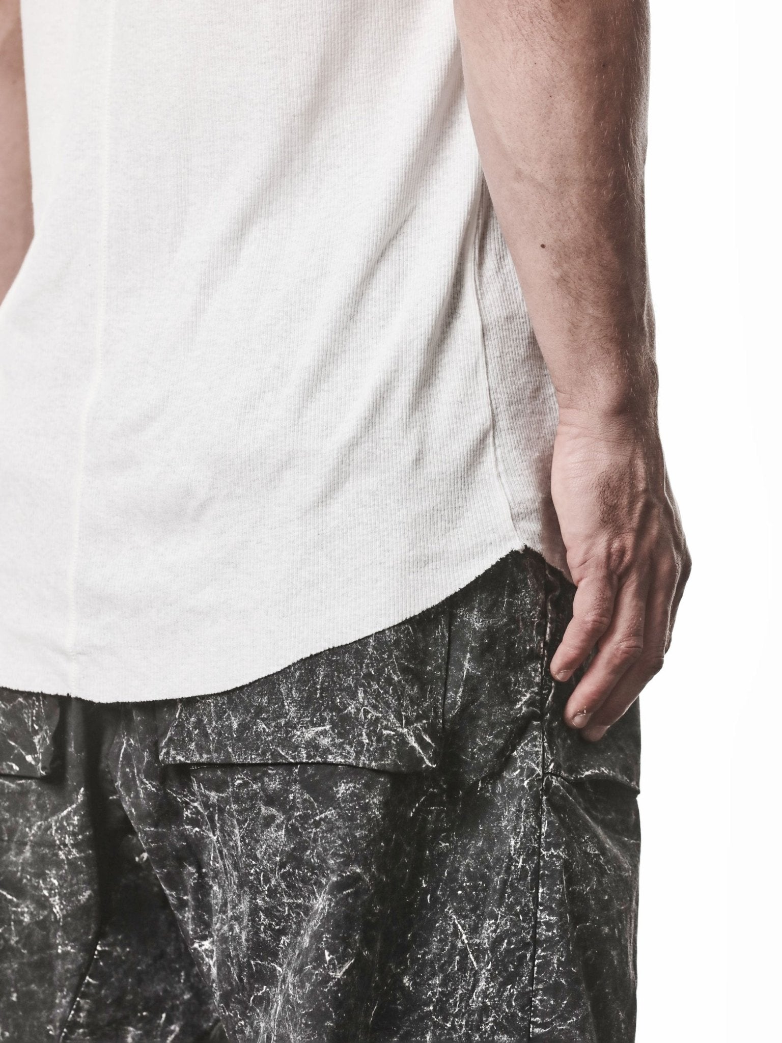 Ribbed Tank Top - by THOM KROM