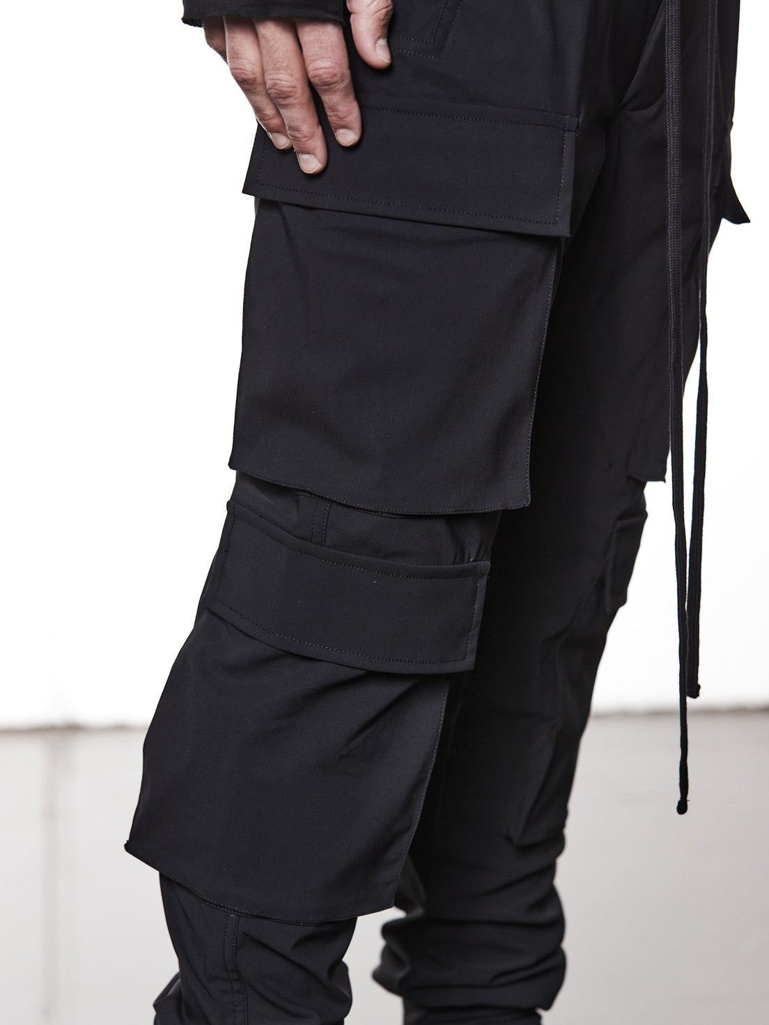 Slim Technical Cargo Trousers - by THOM KROM