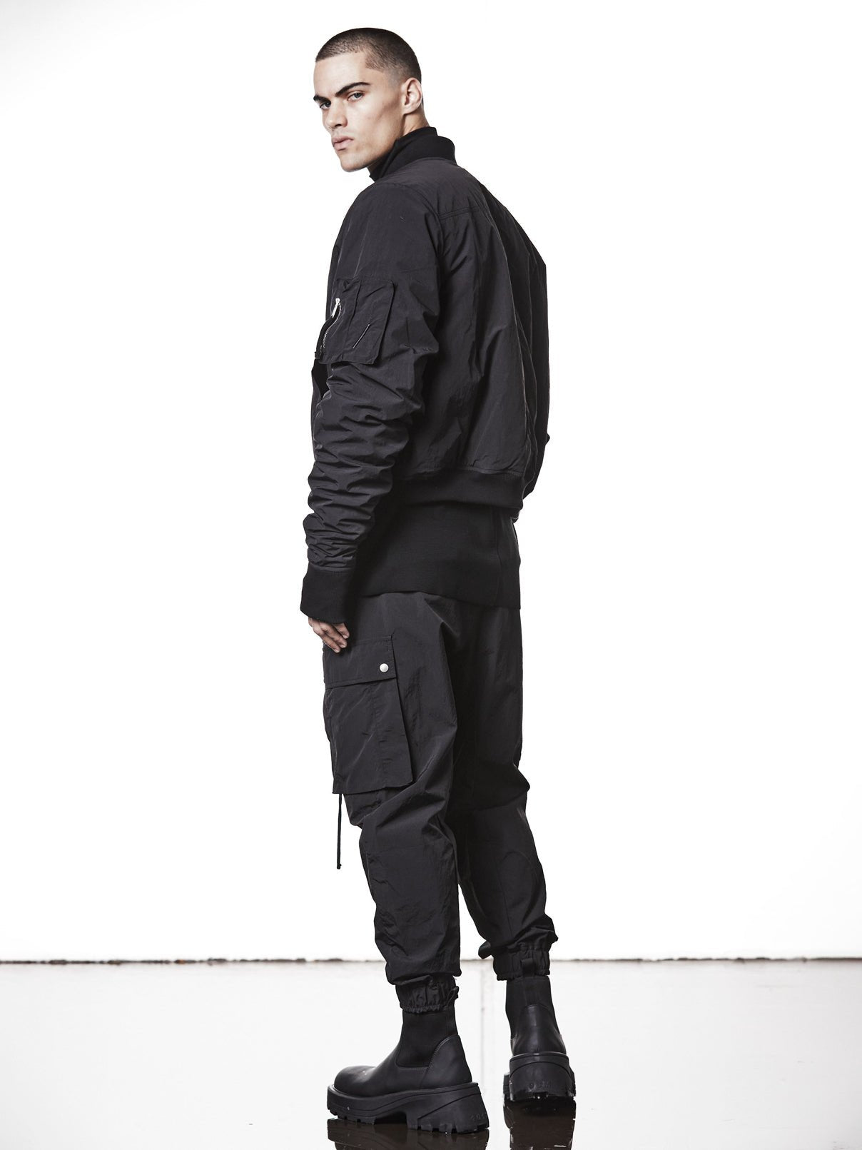 Technical Bomber Jacket - by THOM KROM