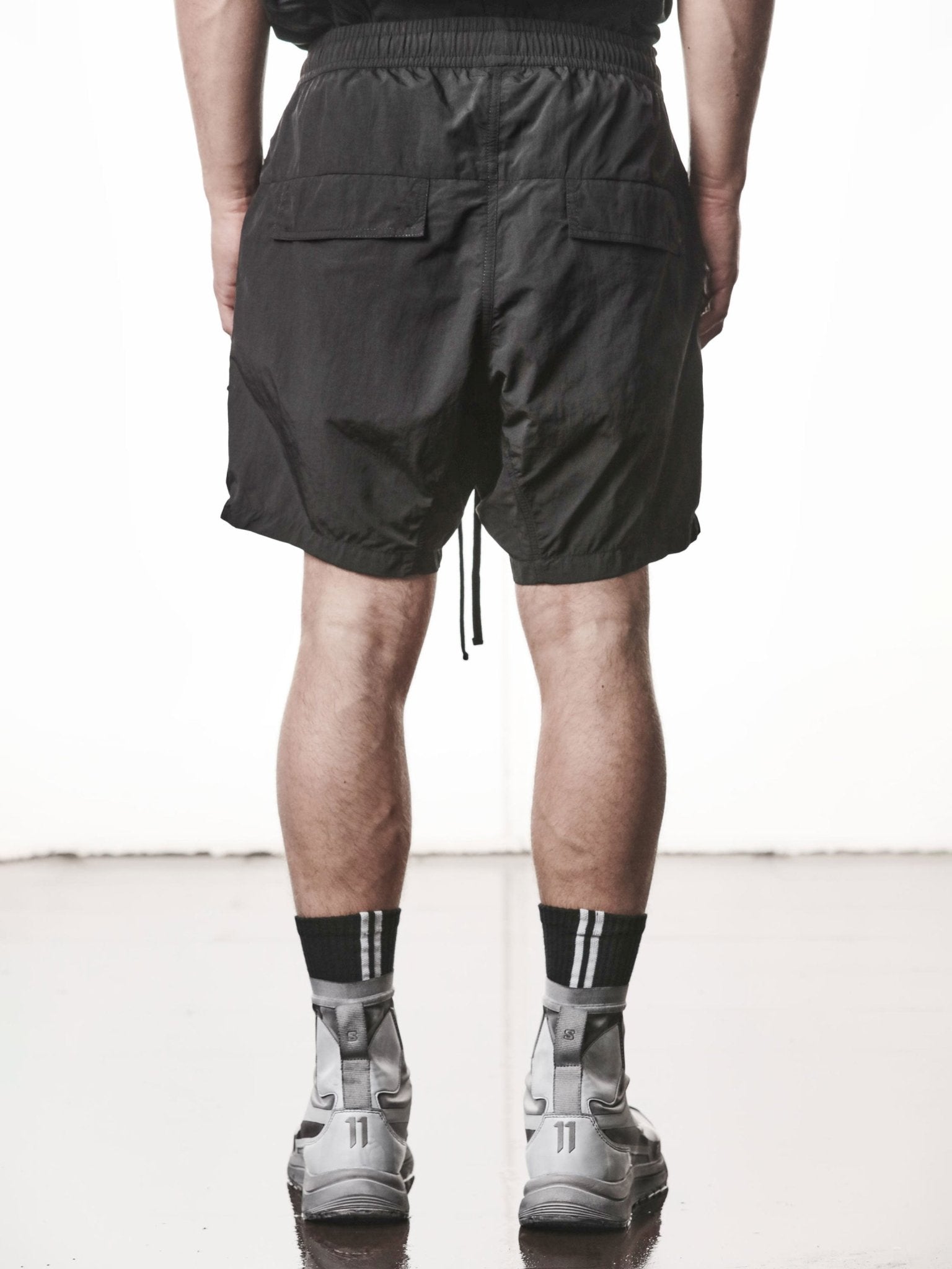 Technical Drop Crotch Shorts - by THOM KROM