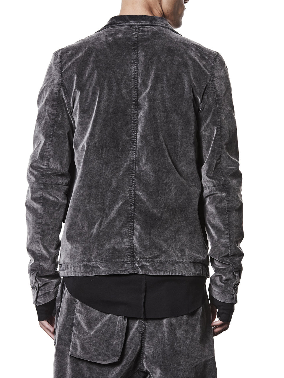 Velvet Cotton - Blend Blazer - by THOM KROM