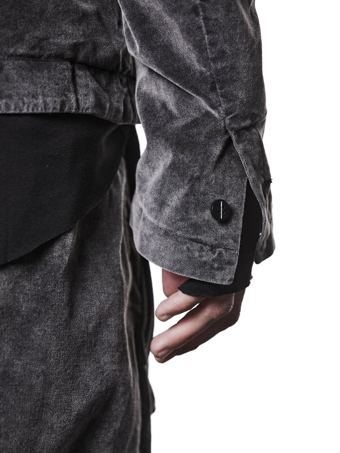 Velvet Cotton - Blend Blazer - by THOM KROM