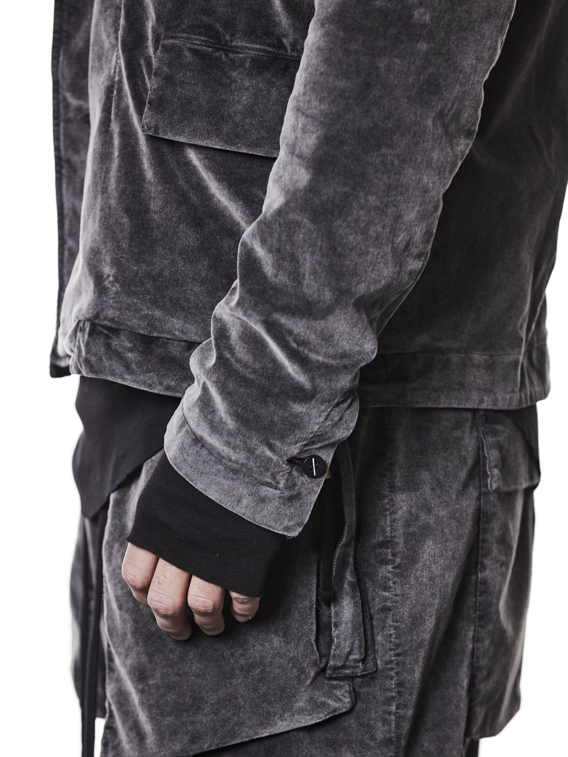 Velvet Cotton - Blend Blazer - by THOM KROM