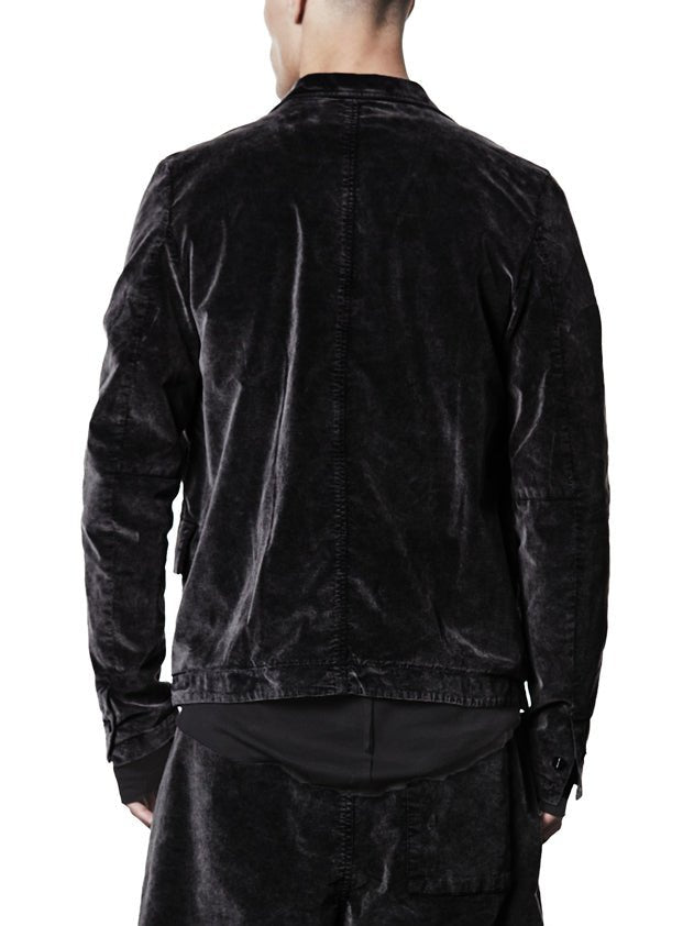 Velvet Cotton - Blend Blazer - by THOM KROM