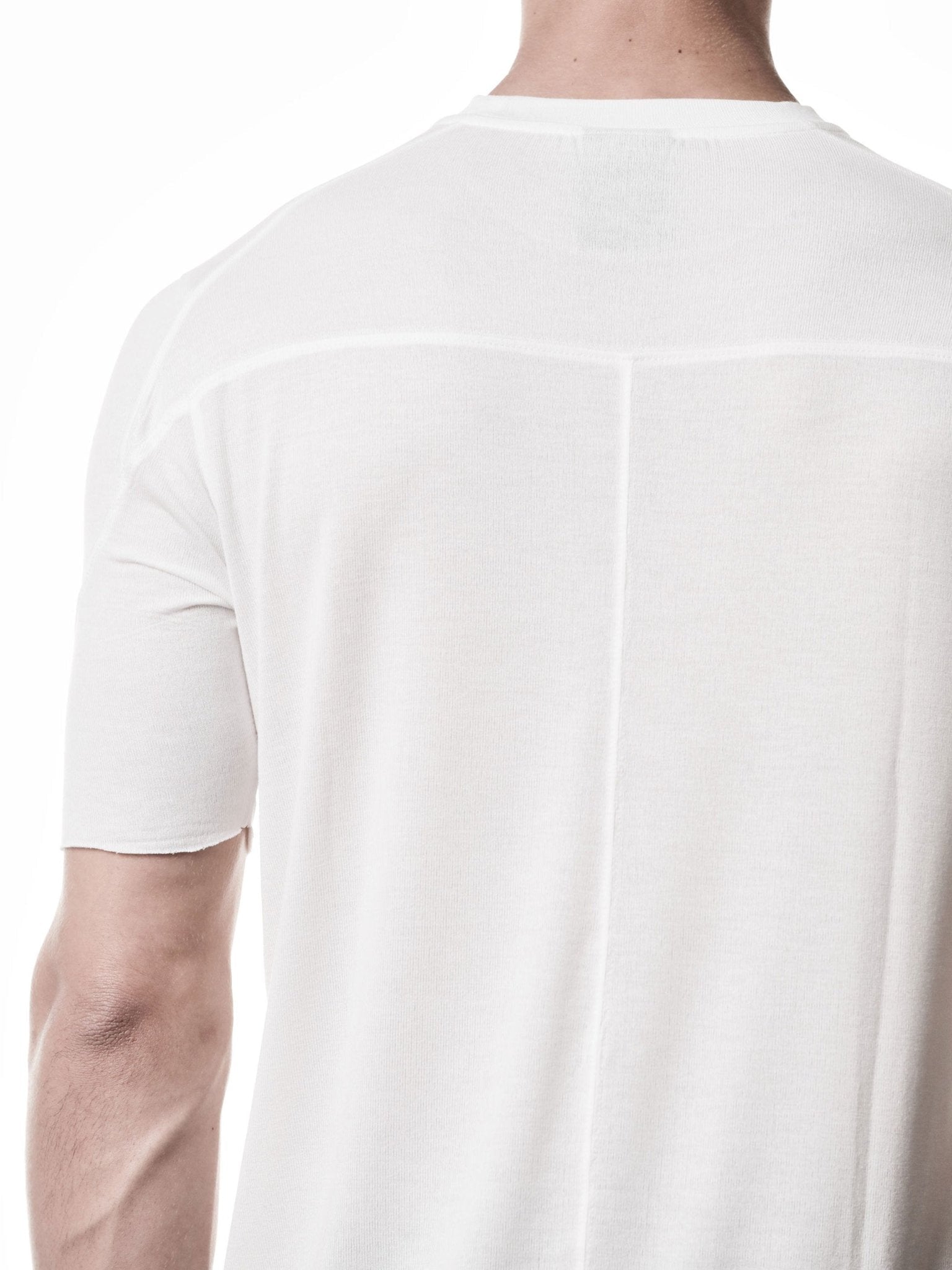 Viscose Raw Edge T-Shirt - by THOM KROM
