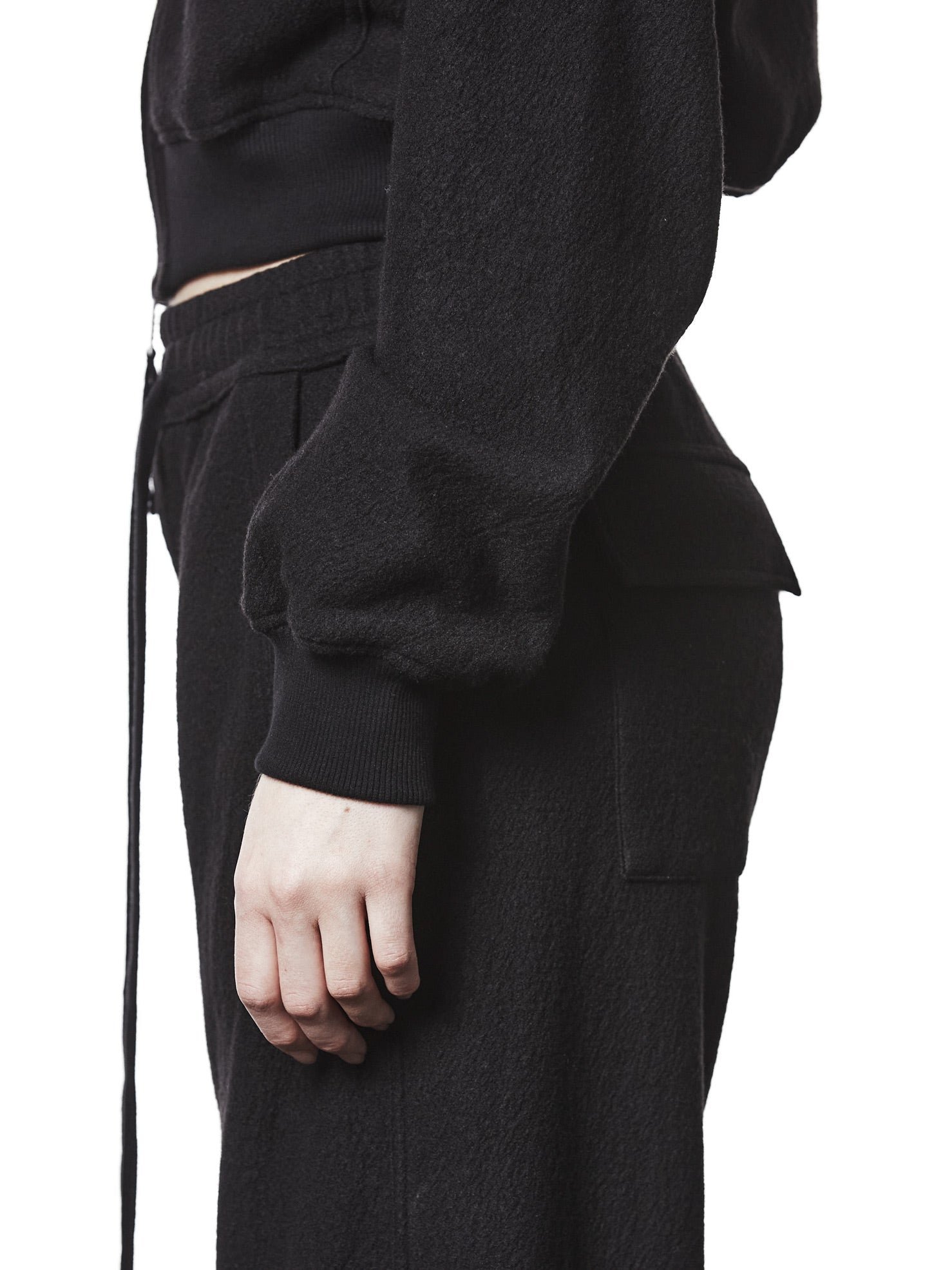 Wool Bomber Jacket - by THOM KROM