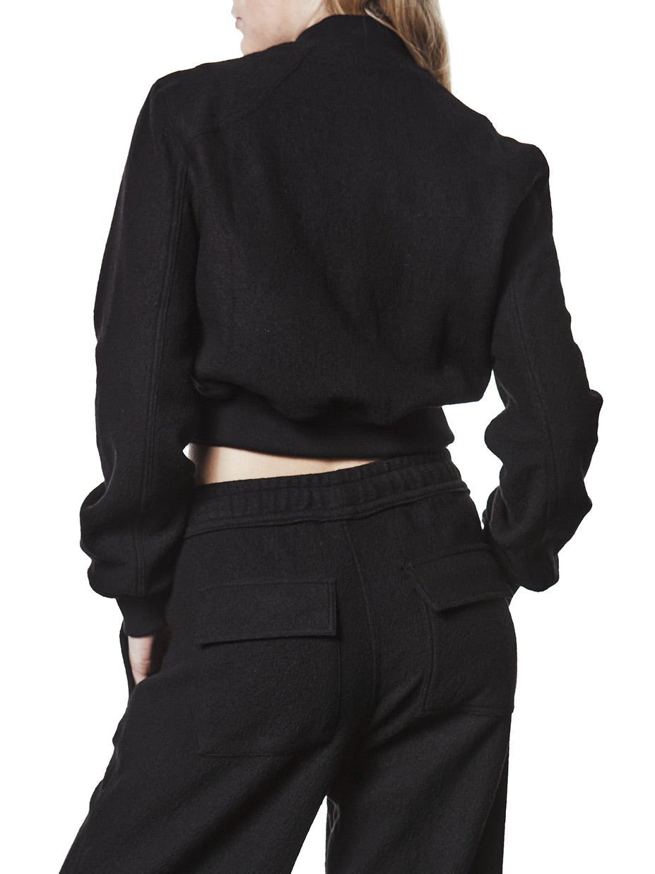 Wool Bomber Jacket - by THOM KROM