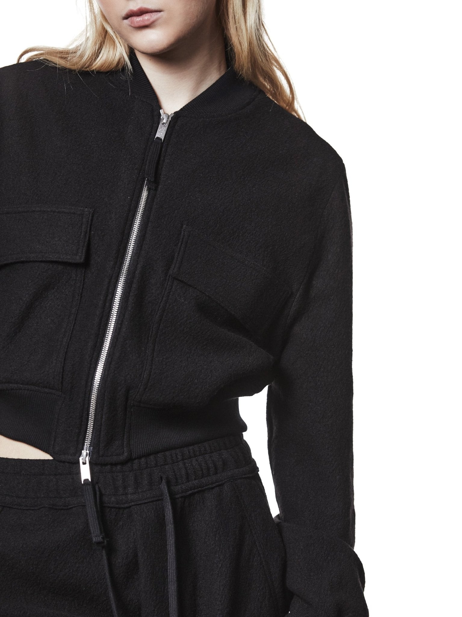 Wool Bomber Jacket - by THOM KROM