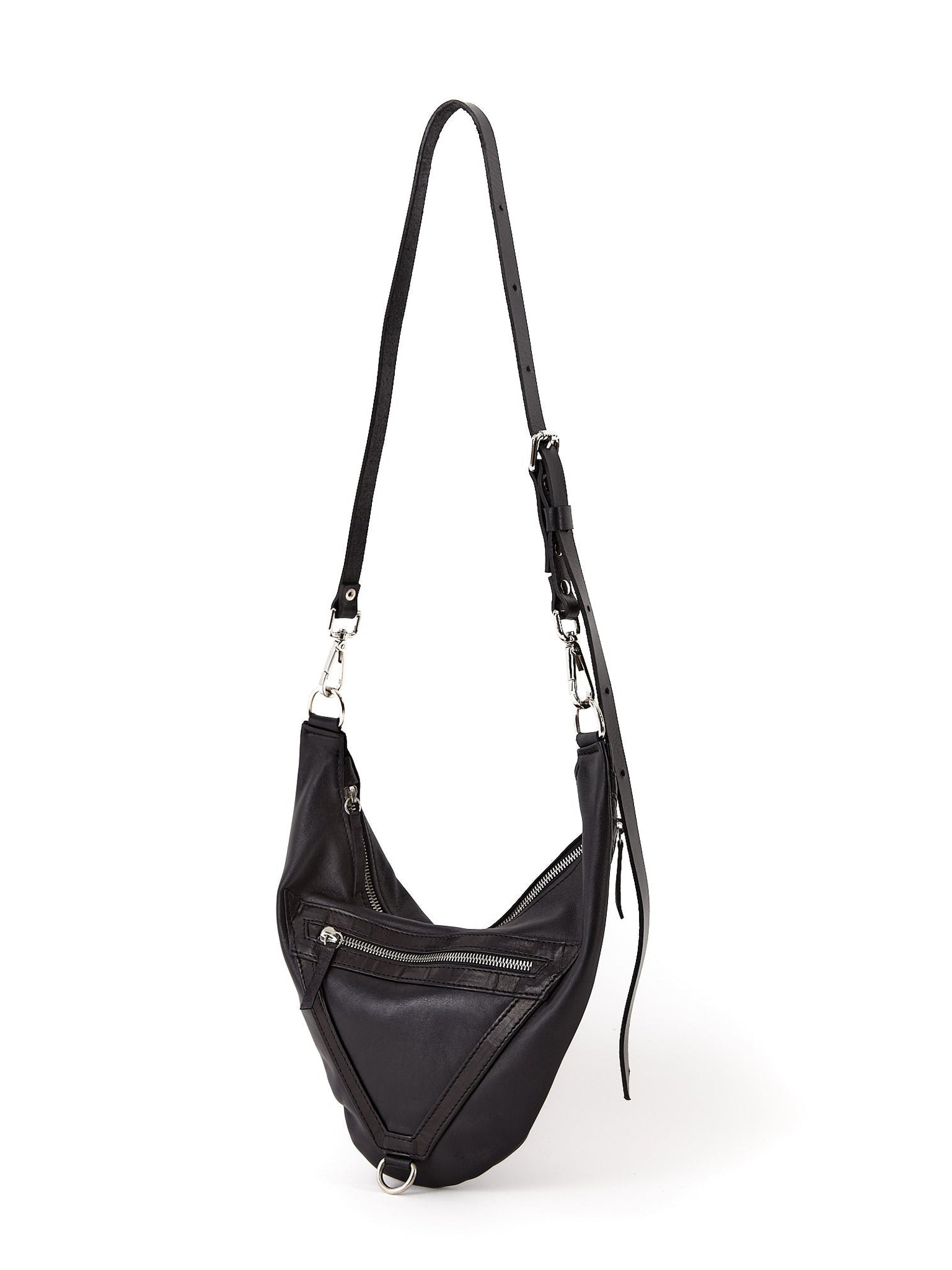 NOAM Triangle Crossbody, angled crossbody bag product view