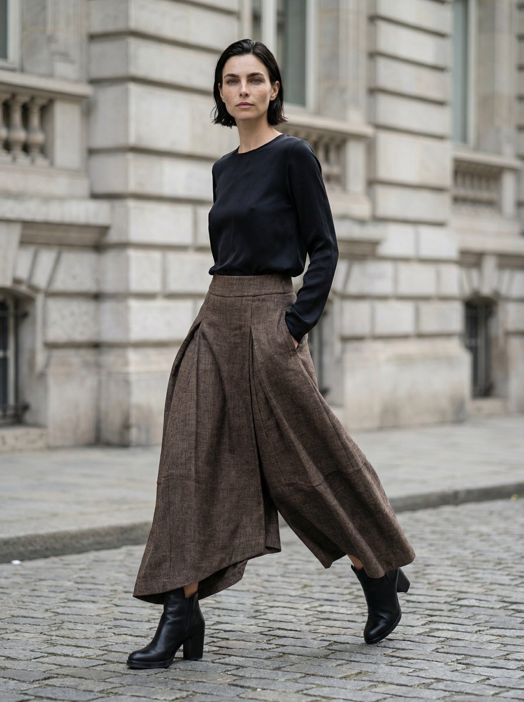 TRANSIT - TROUSERS - Full Body - Walking Motion