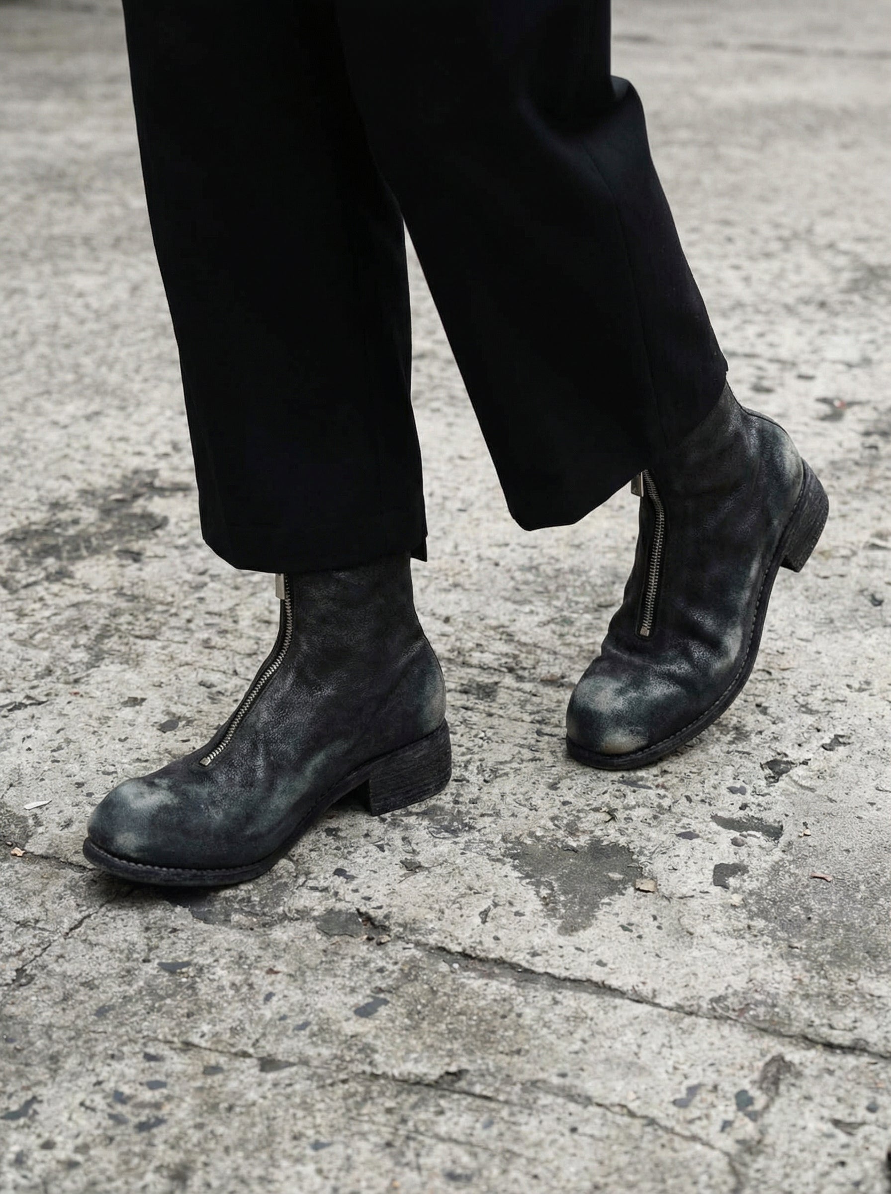 GUIDI - GUIDI PL1 BOOTS - Street Style Shot