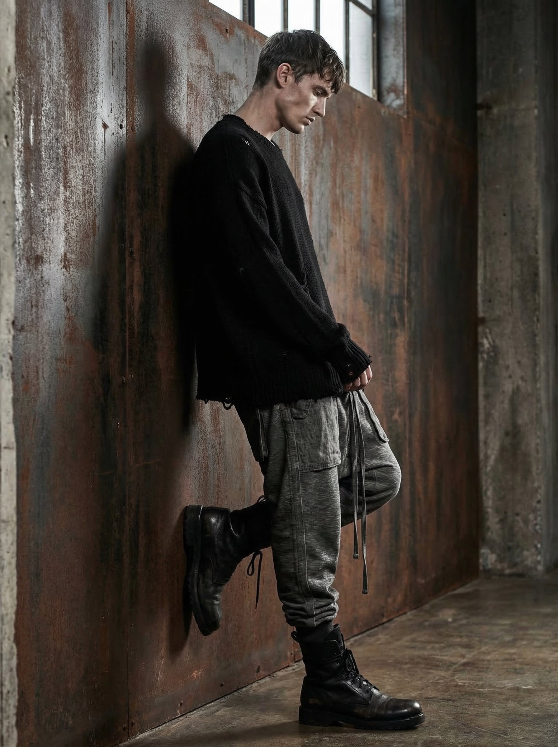 THOM KROM - Matmix Linen-Patch Trousers - Lifestyle Editorial