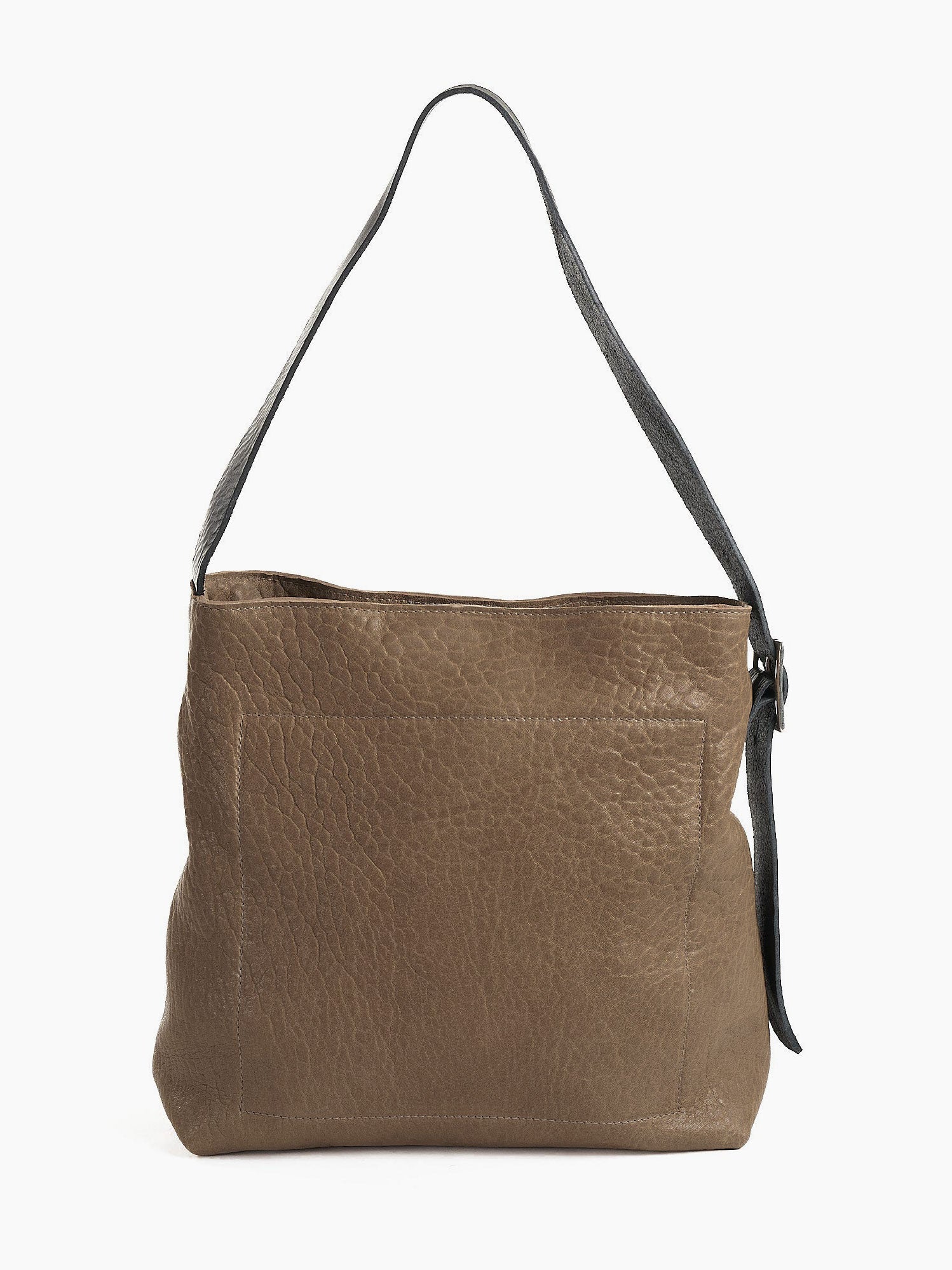Shoulder Bag with Silver Buckle