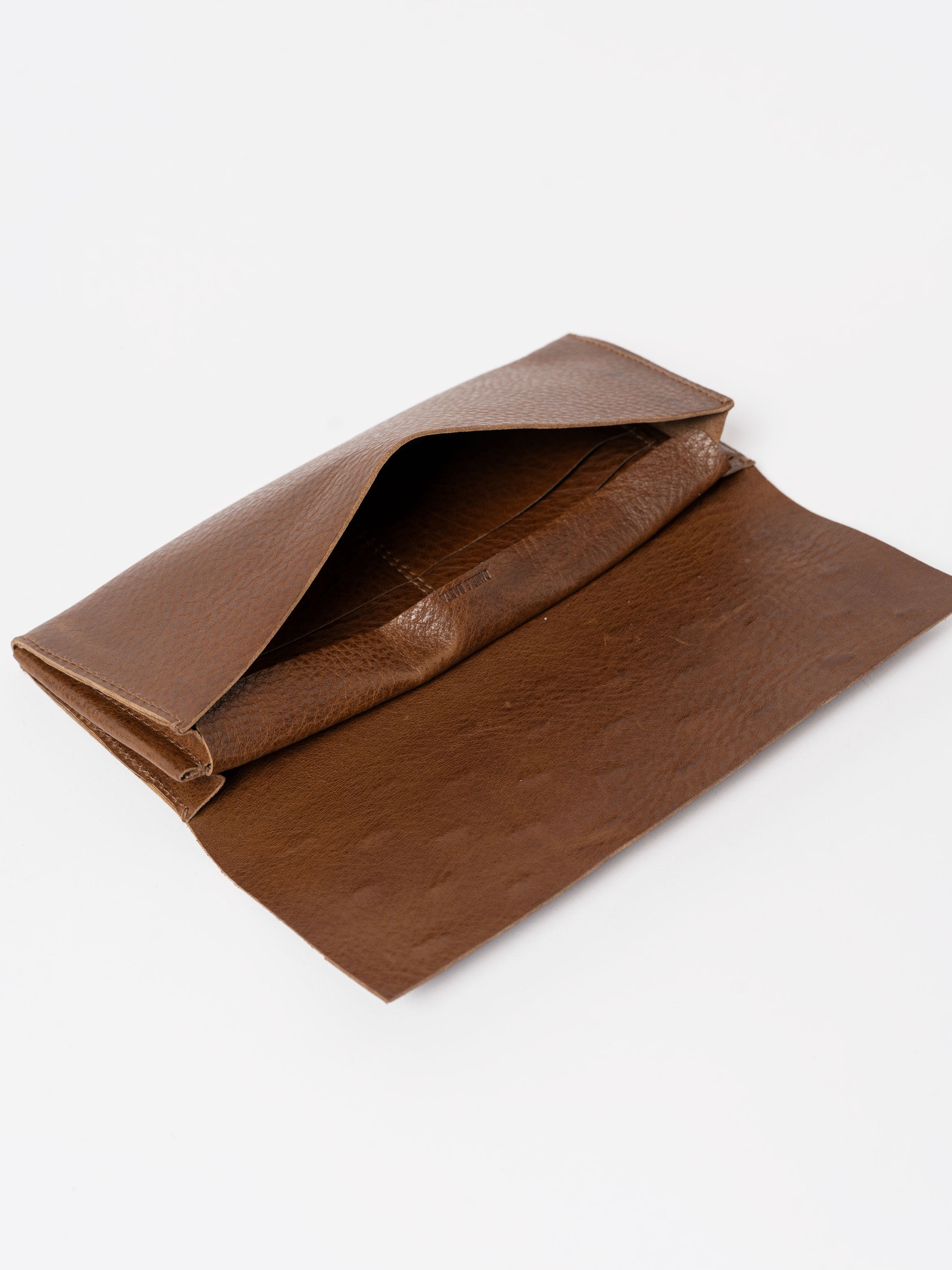 Zipper Wallet with Silver Hardware