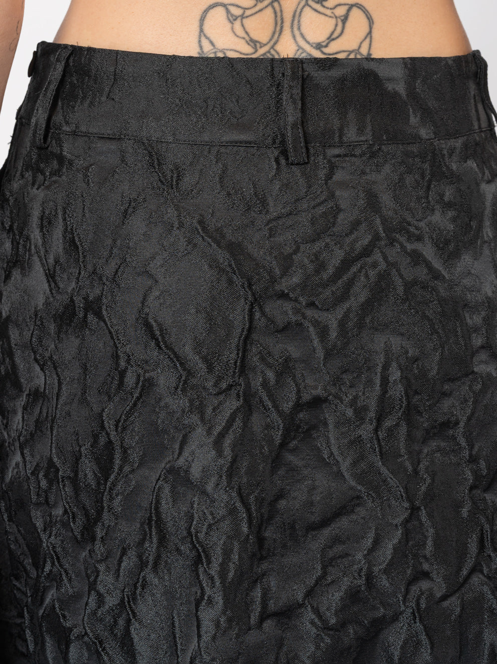 Textured Maxi Skirt