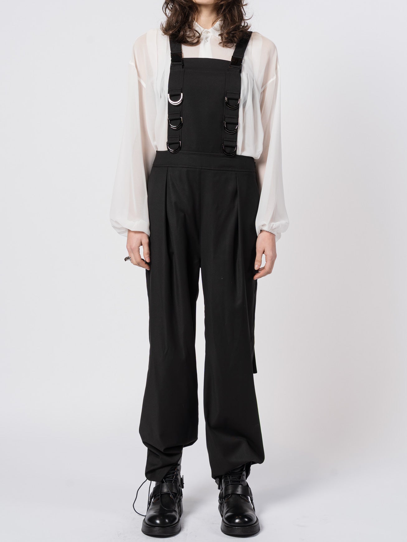 Buckled Pinafore Overall