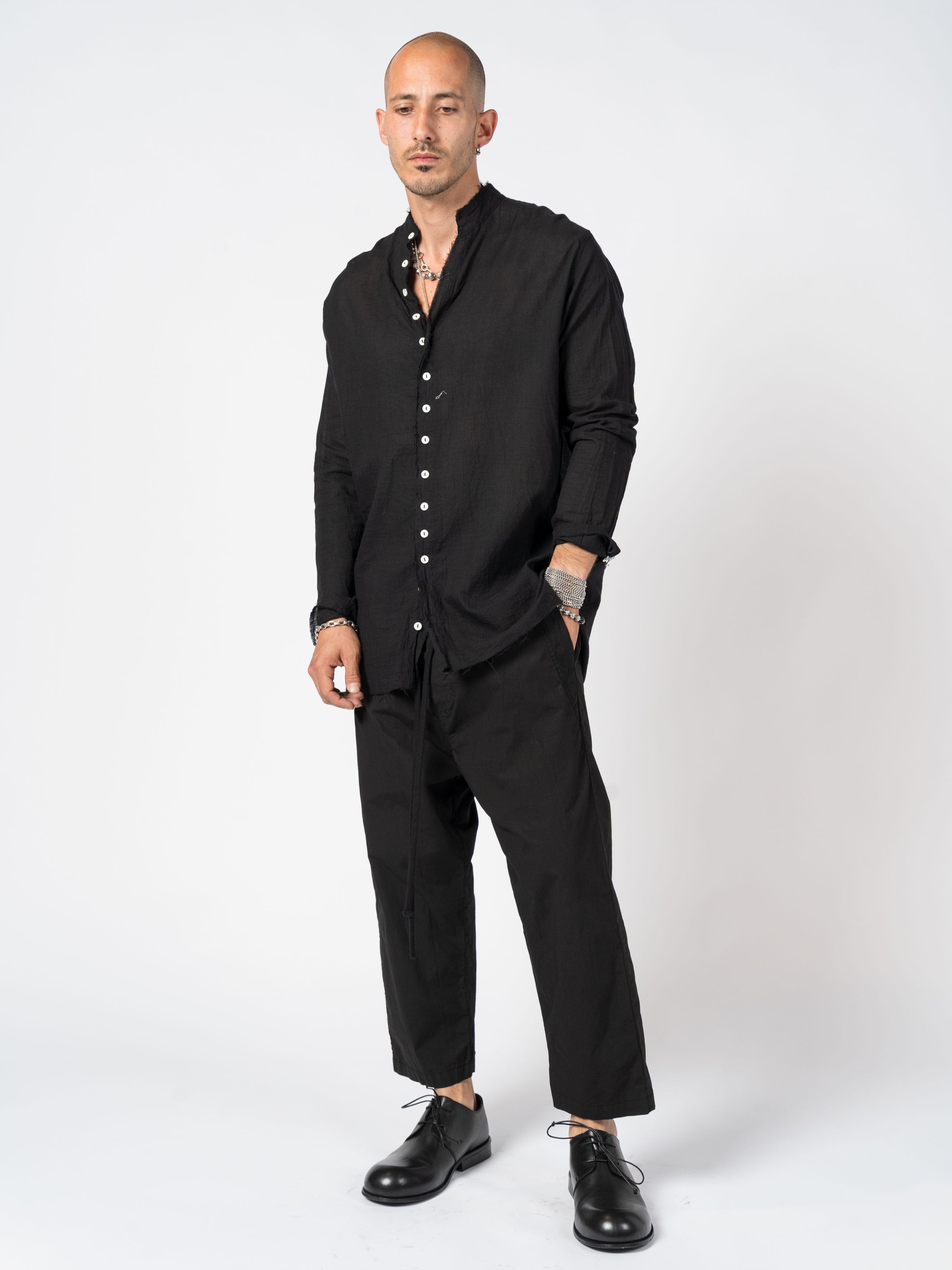 Cotton Button-Up Shirt