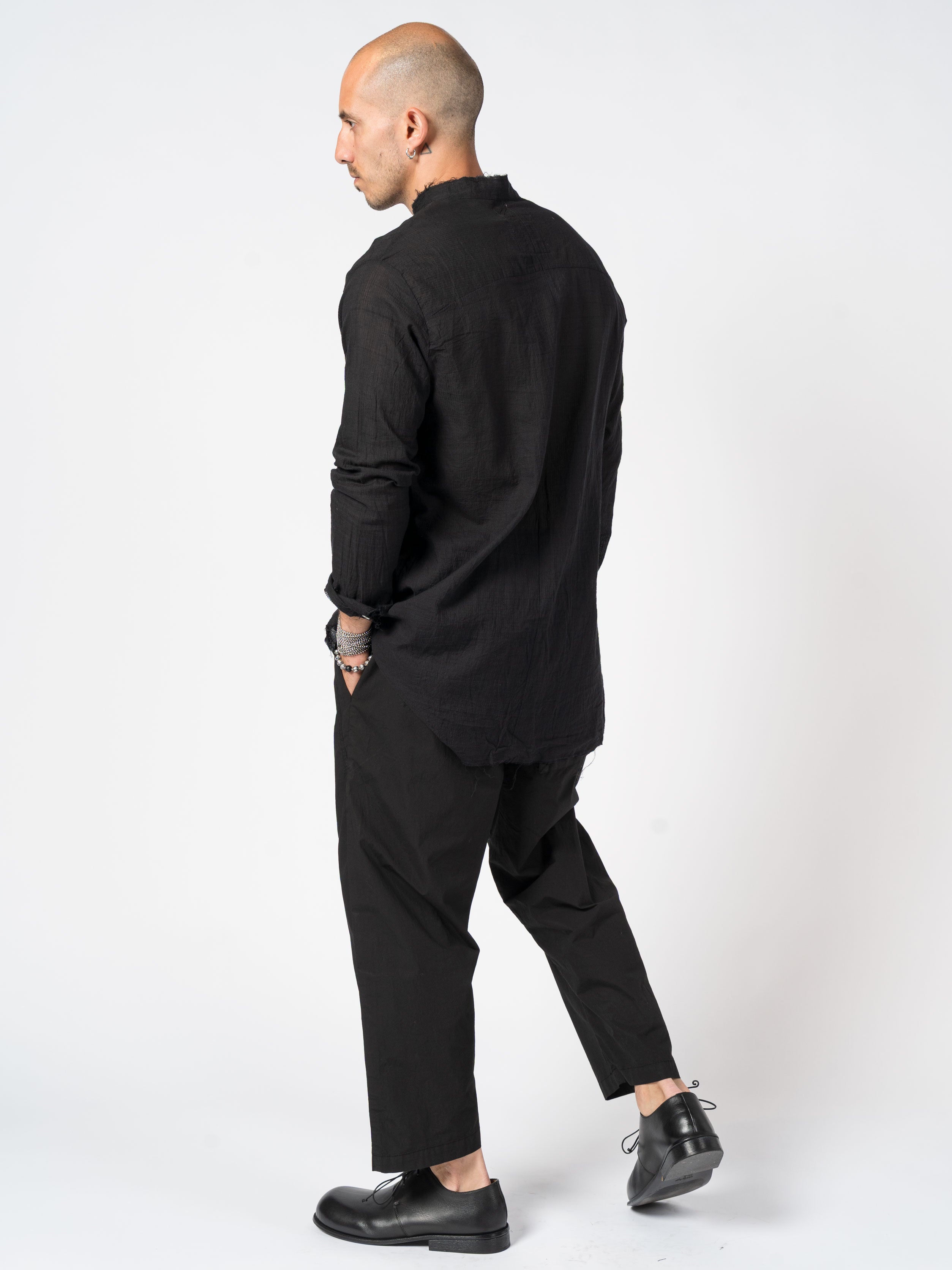 Cotton Button-Up Shirt