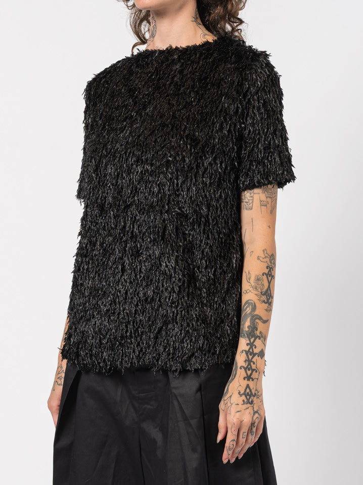 Short-Sleeve Sweater
