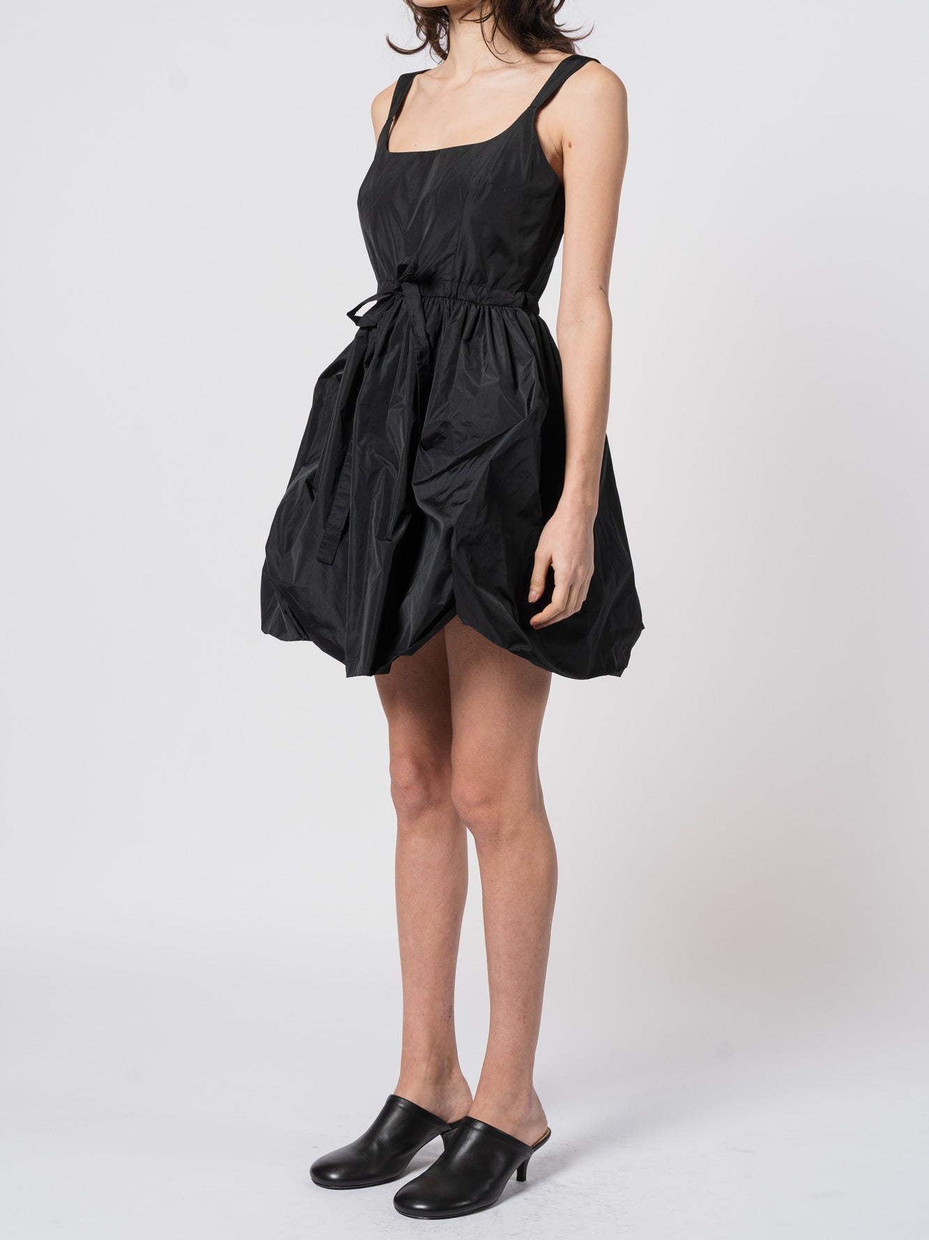 Corset-Style Balloon Dress