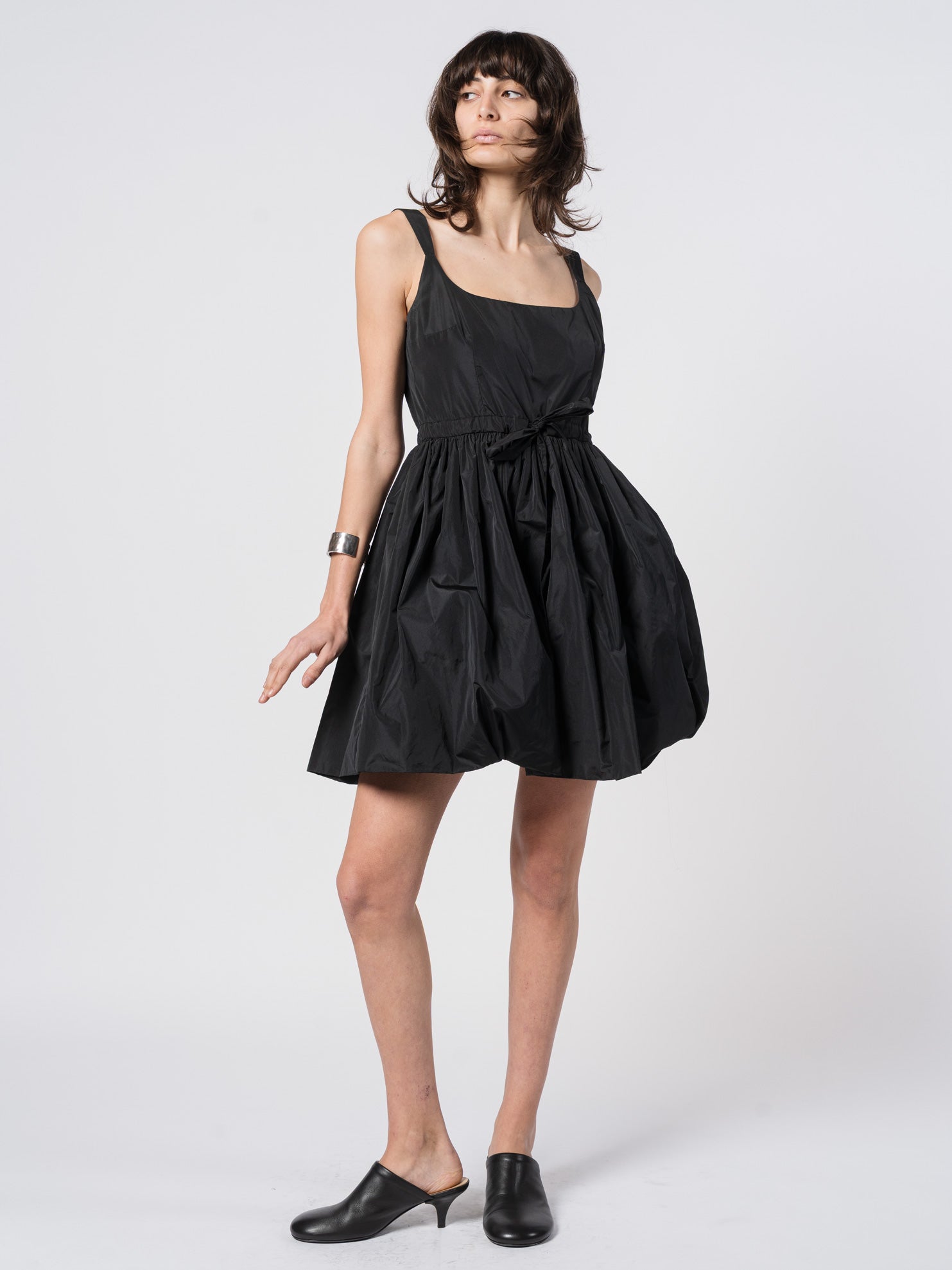 Corset-Style Balloon Dress