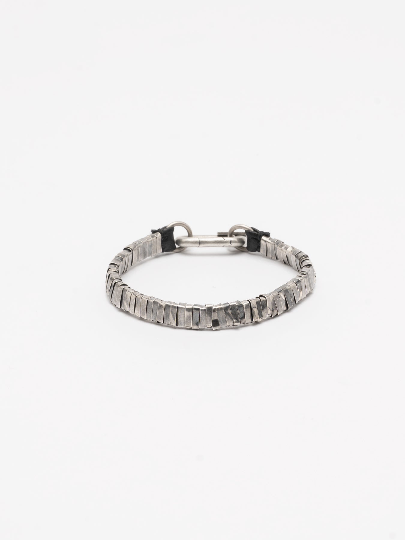 Segmented Silver Bracelet