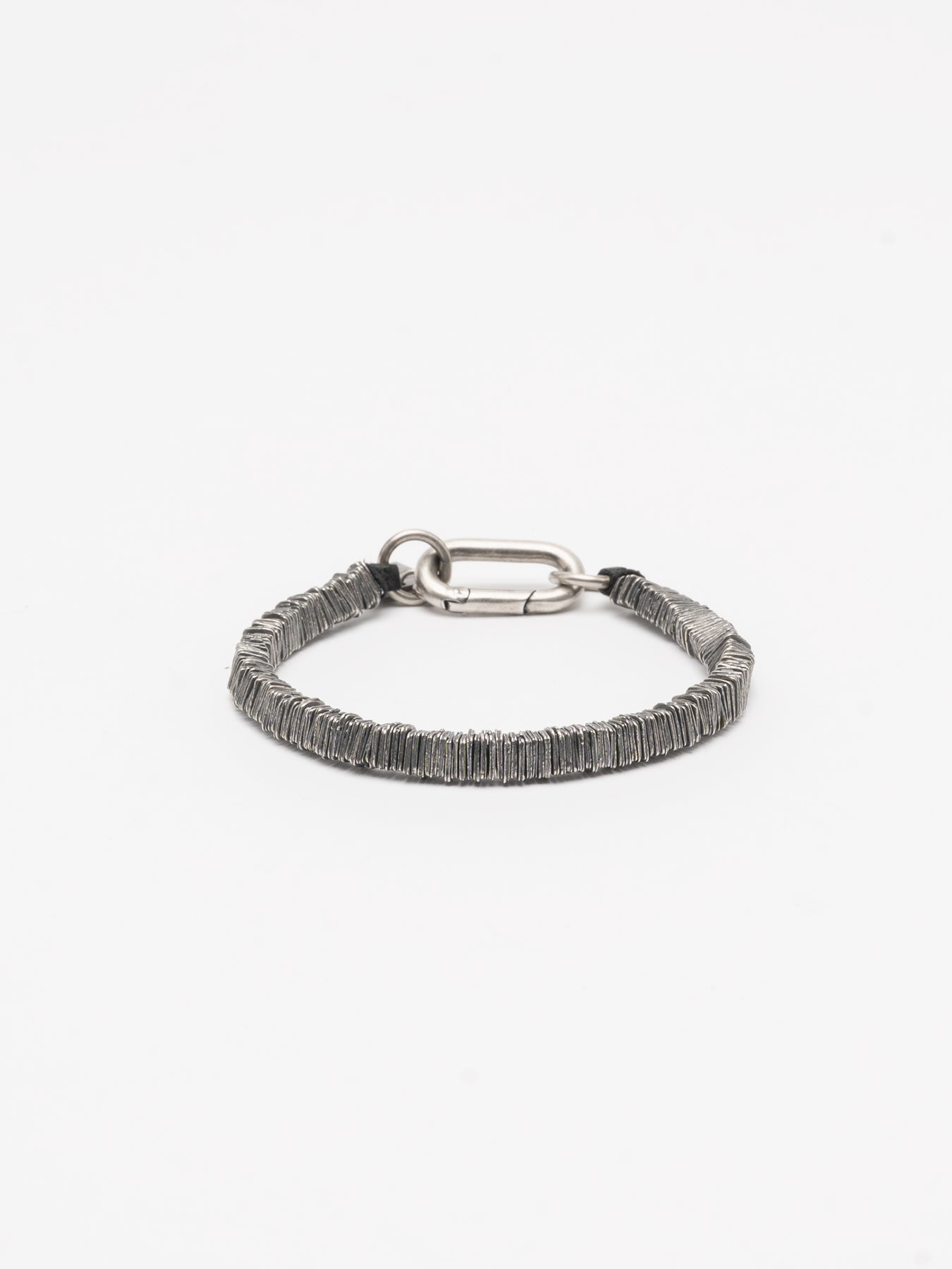 Silver Disc Bracelet