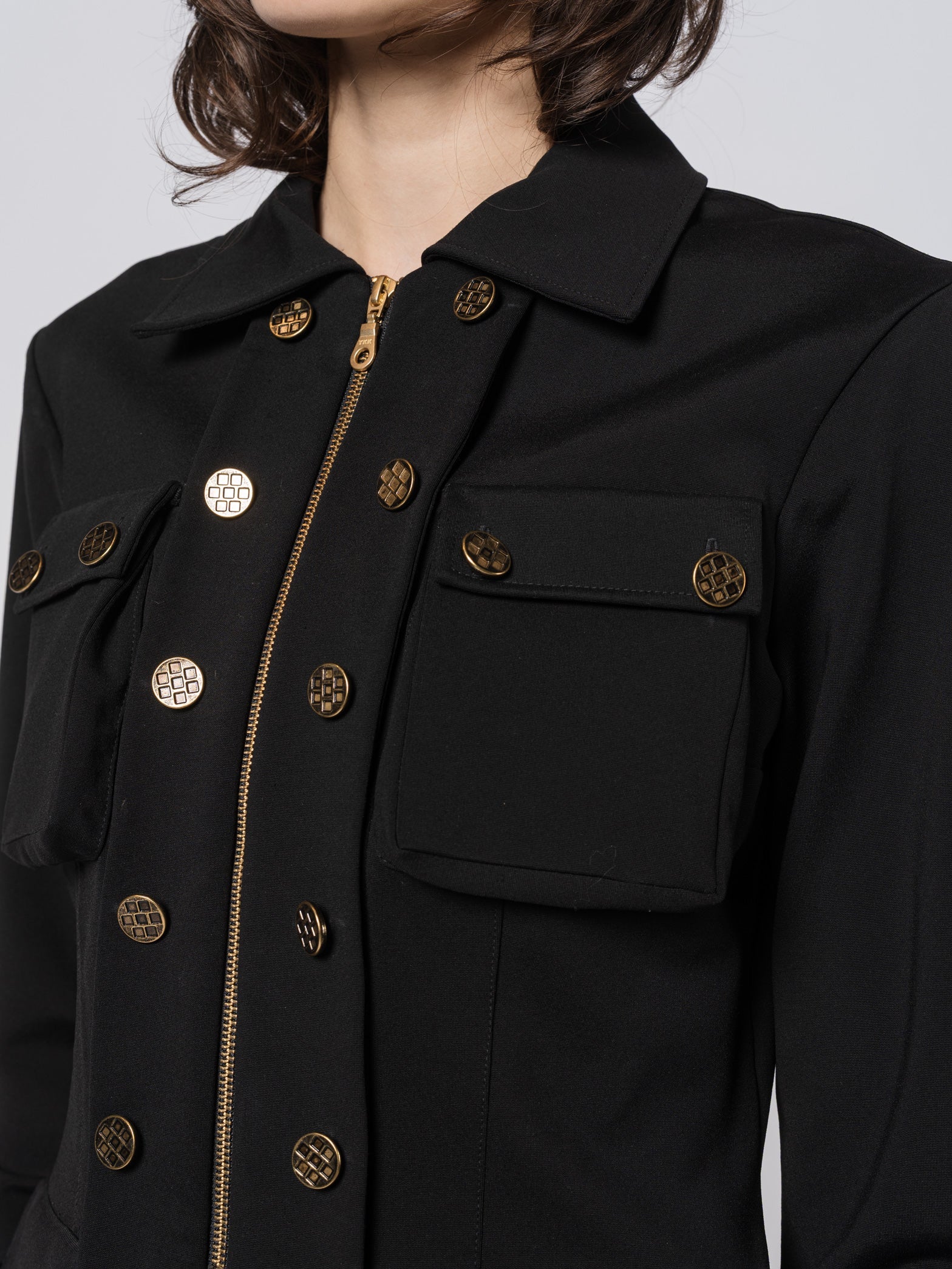 Napoleon-Style Tailored Jacket