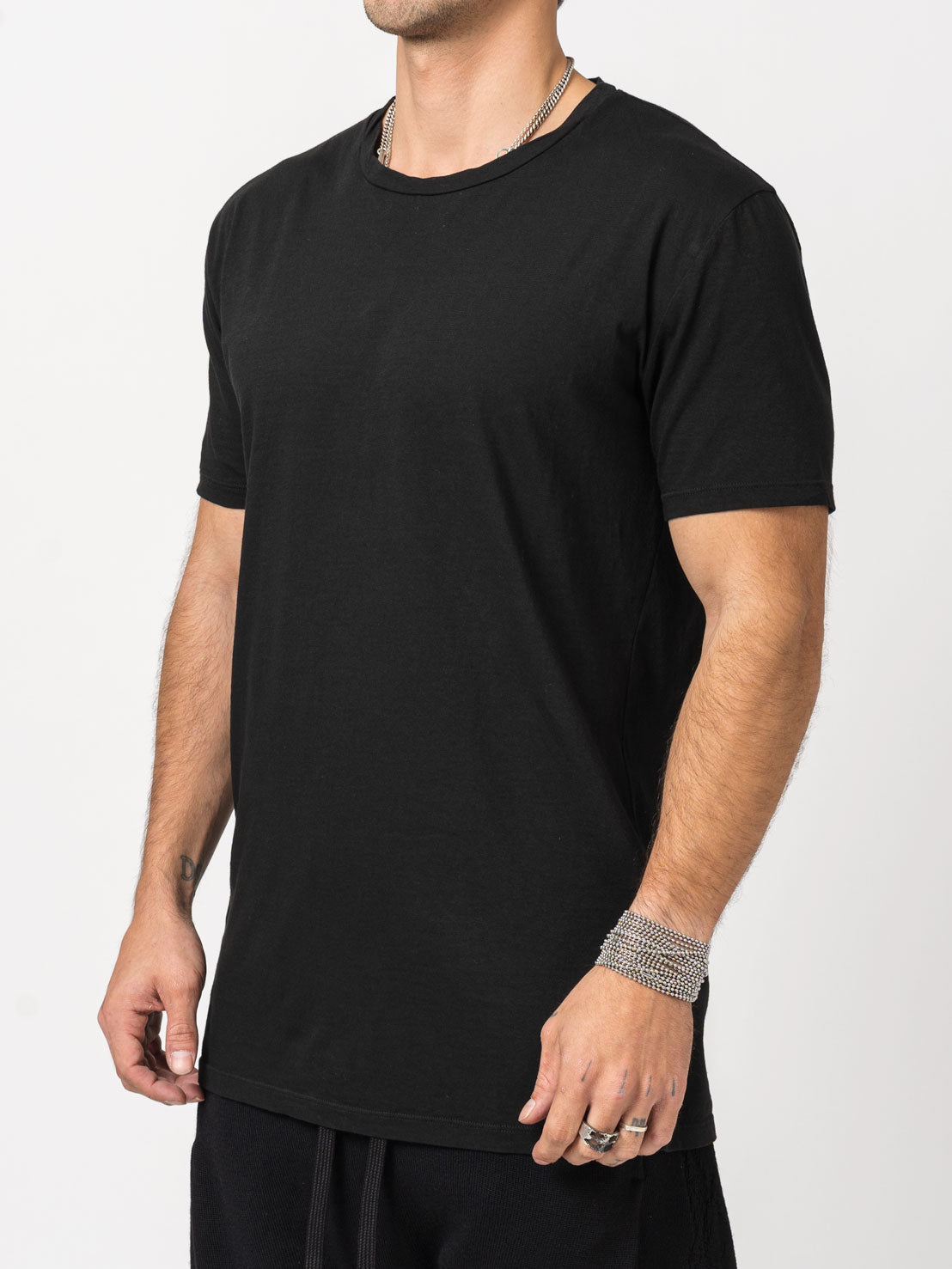 Handmade Skeleton Print T-Shirt - INN7