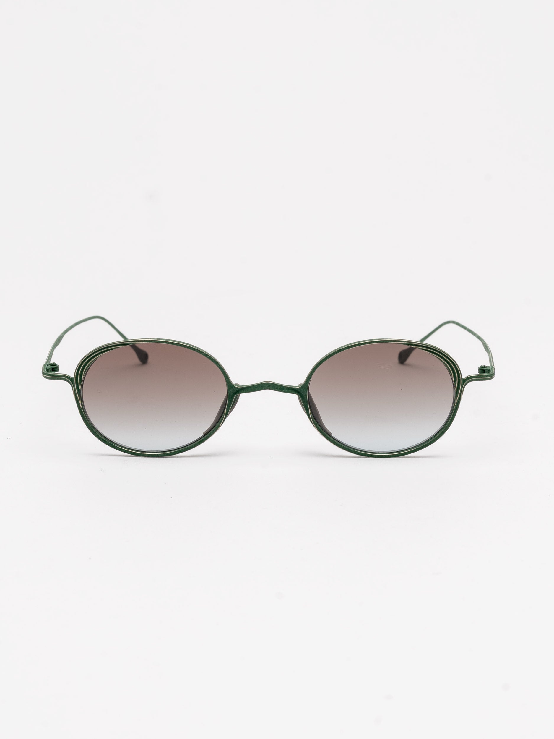 Oval Titanium Sunglasses