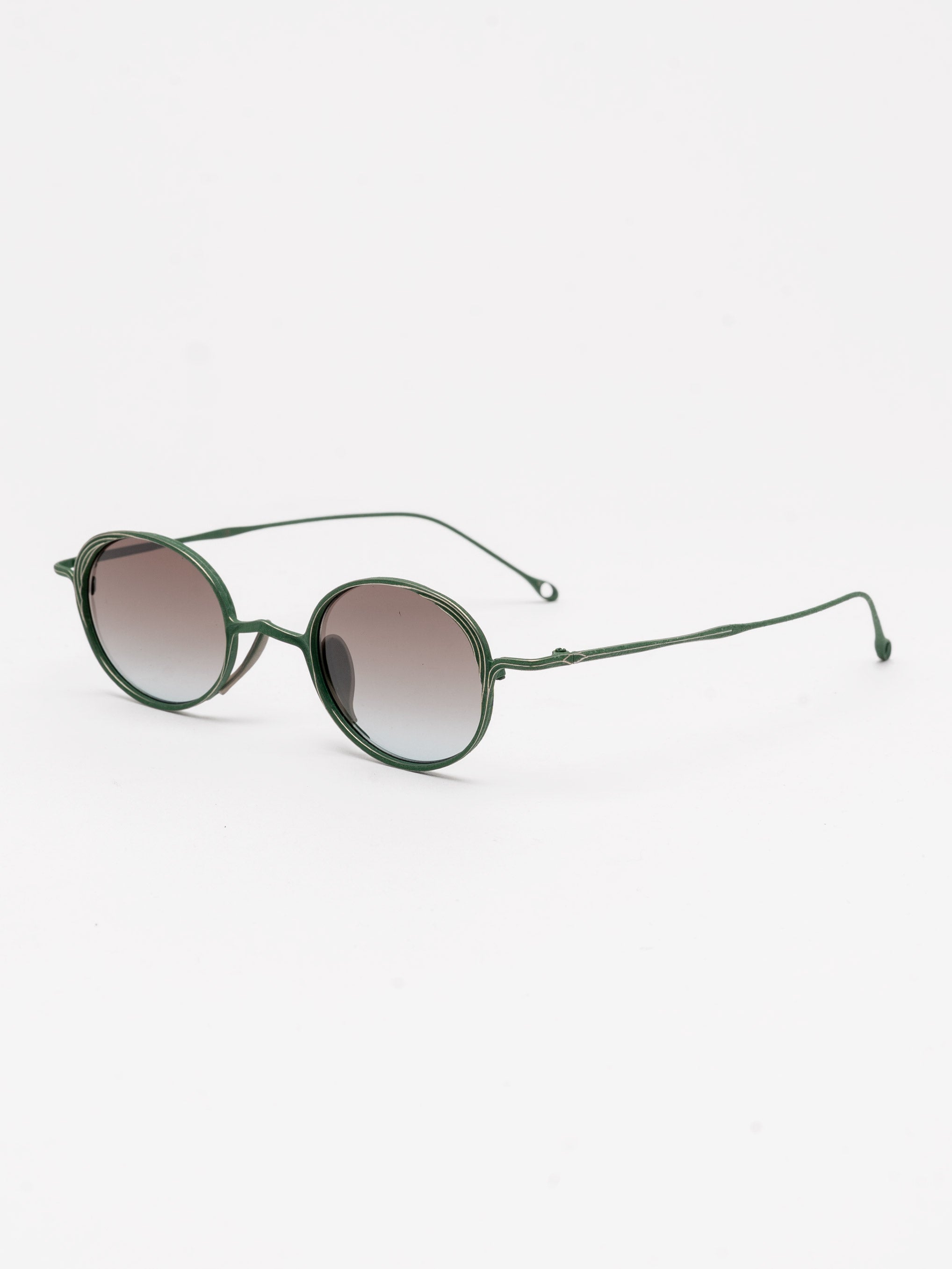 Oval Titanium Sunglasses