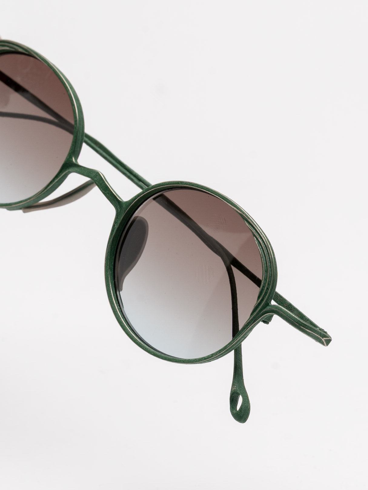 Oval Titanium Sunglasses