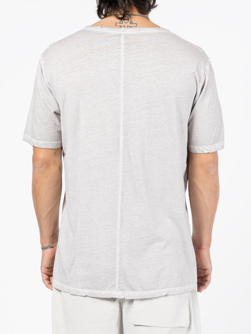 Washed Cotton T-Shirt - INN7