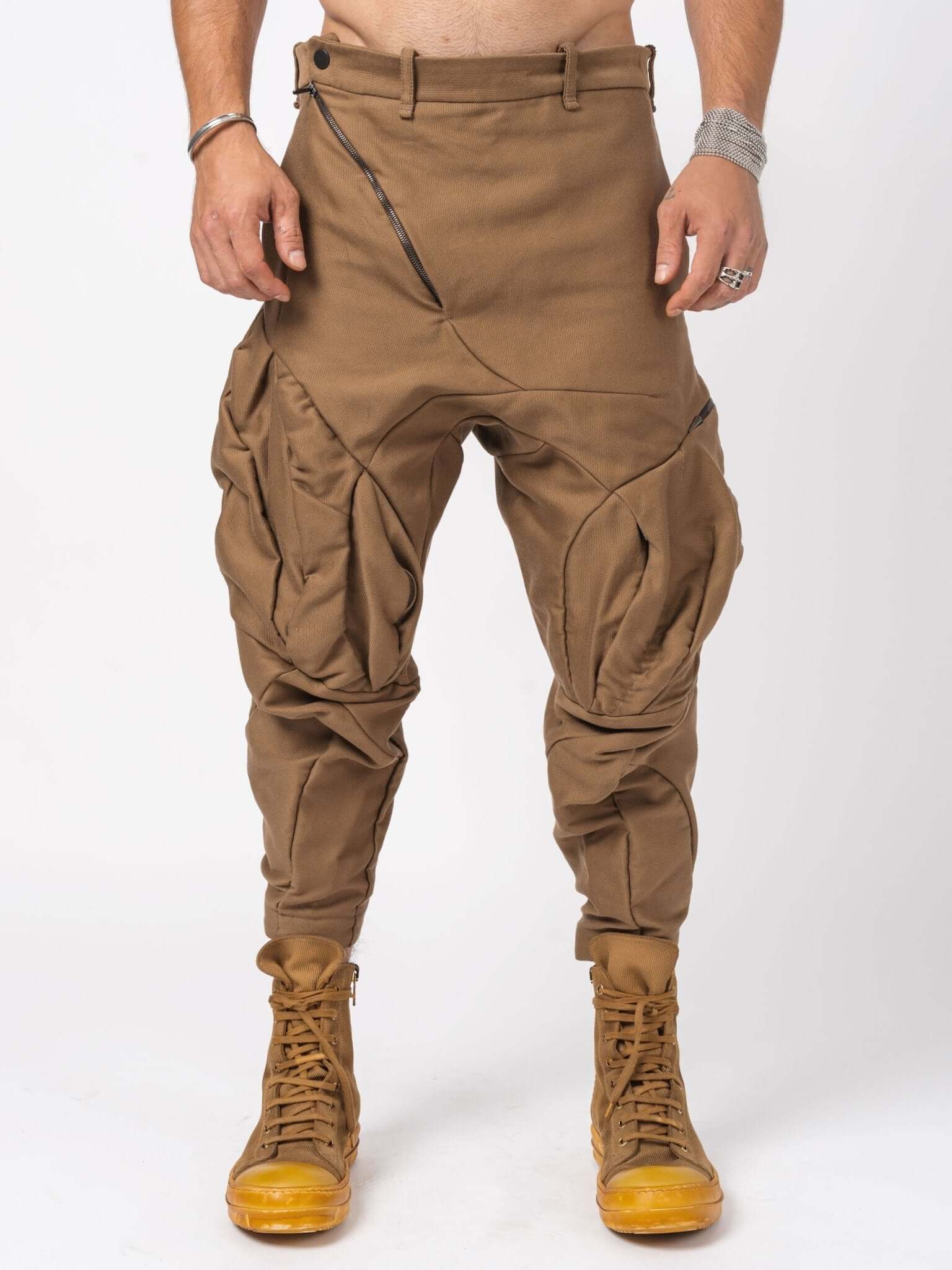 DIS-M-4/ DISTORTION 4/5 MUSCLE POCKET PANTS