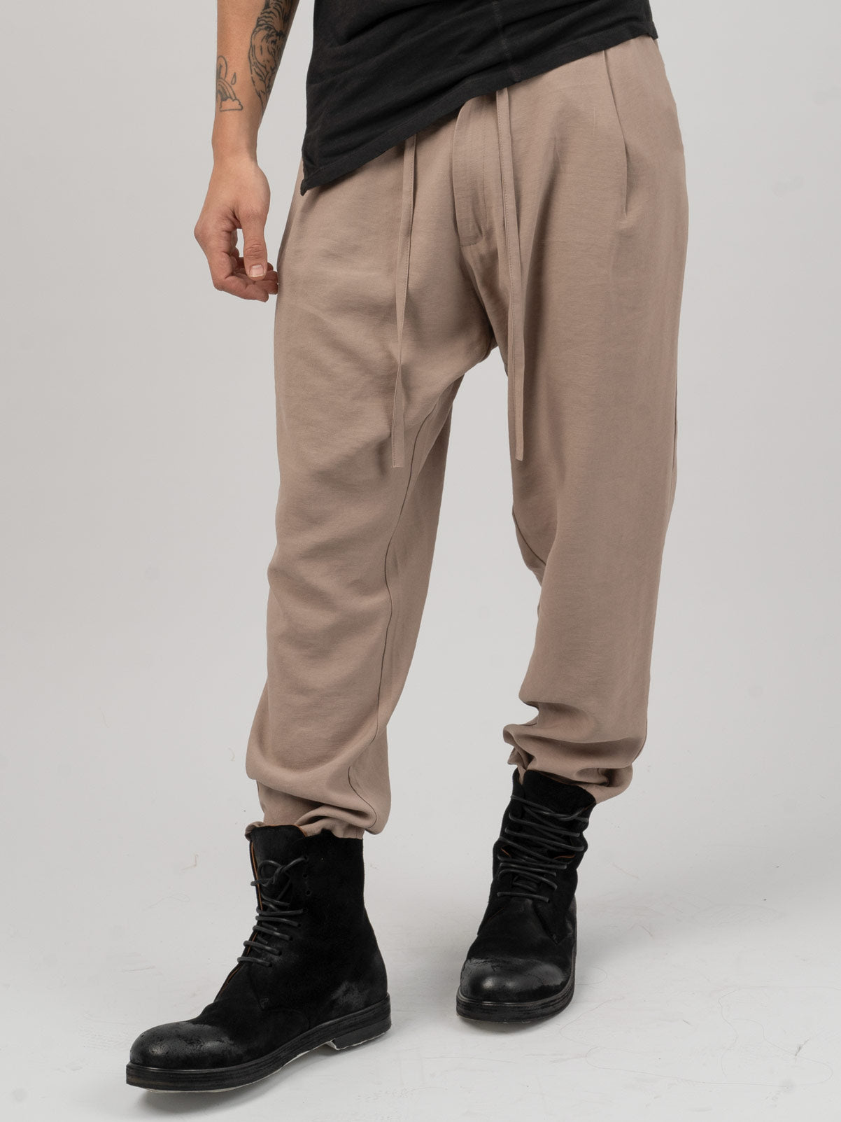 Drawstring Tapered Trousers - INN7