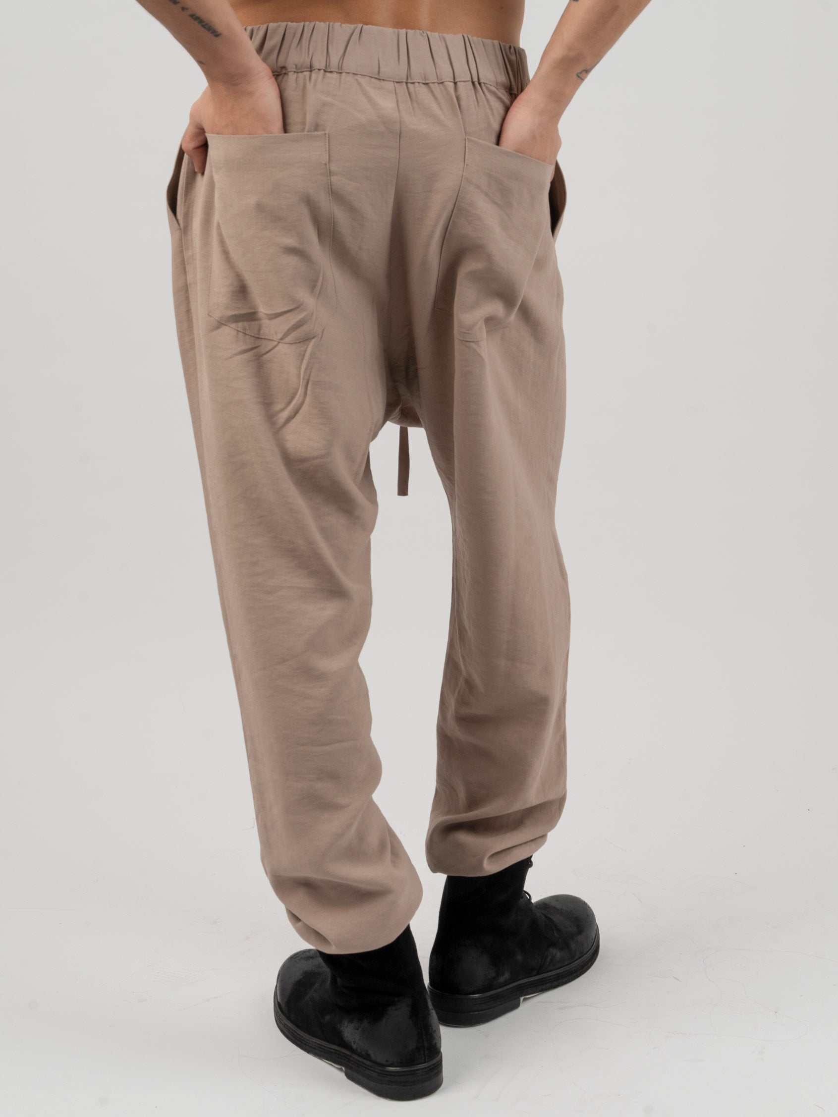 Drawstring Tapered Trousers - INN7