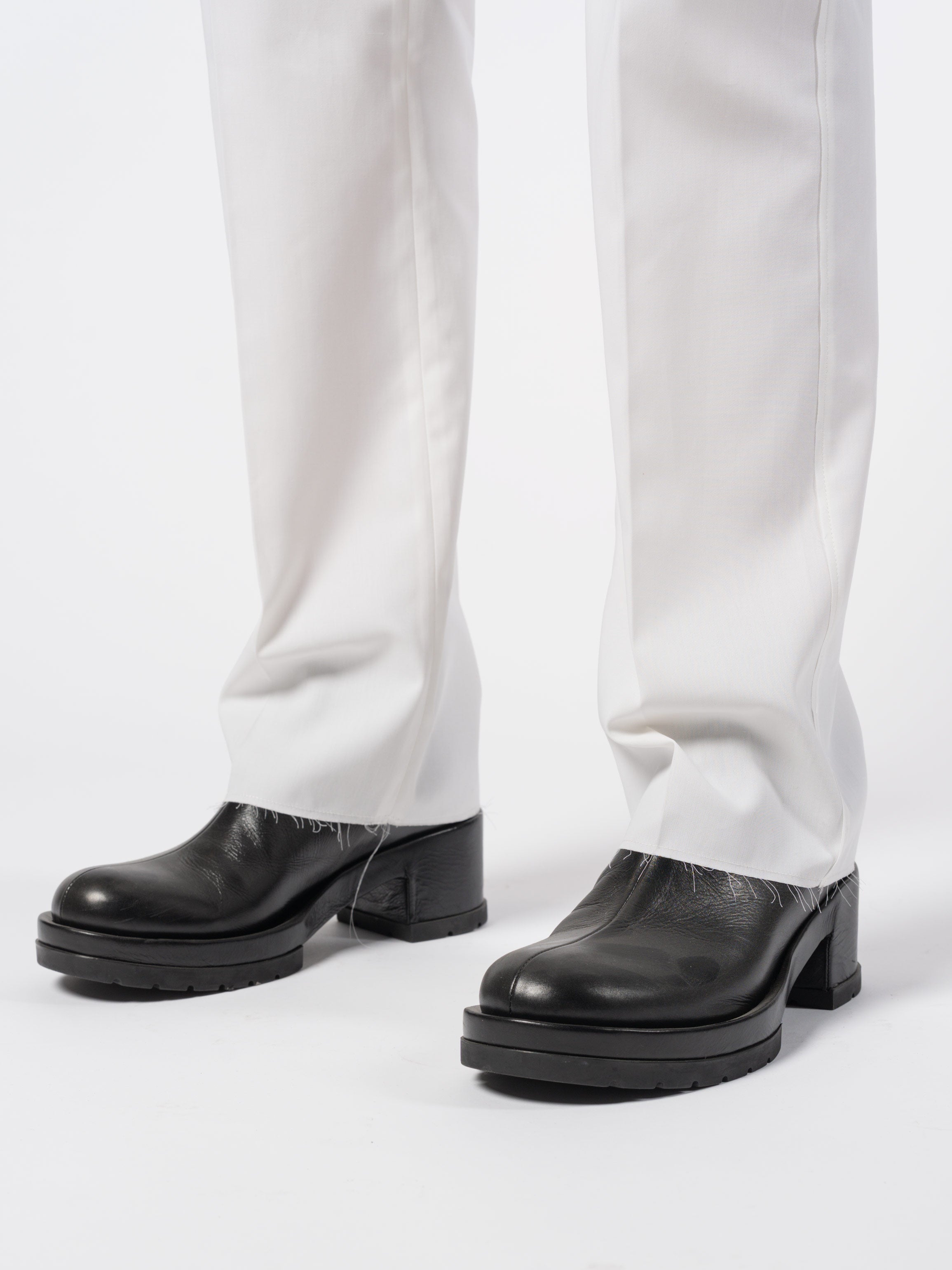 Relaxed Cotton Trousers - INN7