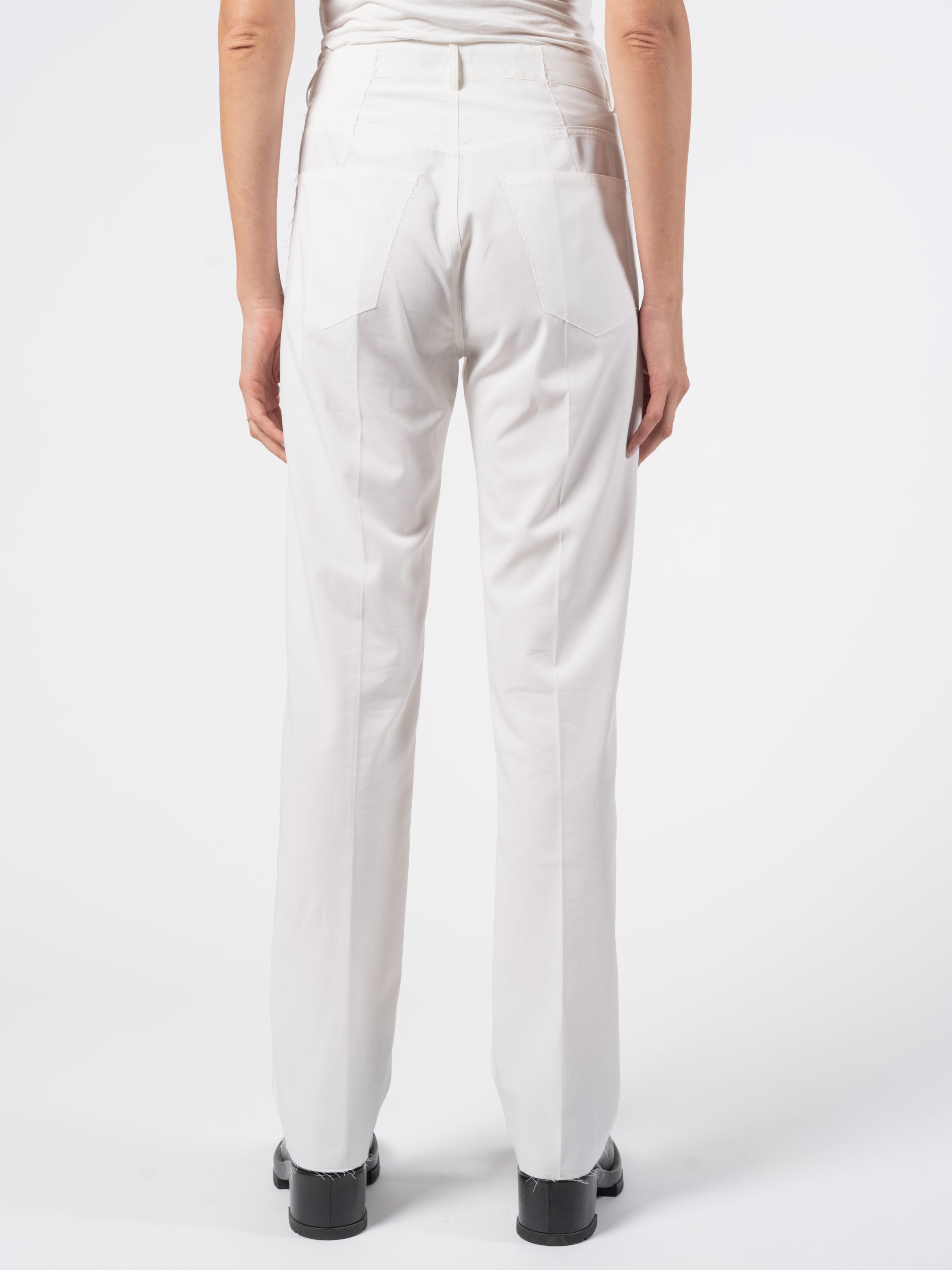 Relaxed Cotton Trousers - INN7